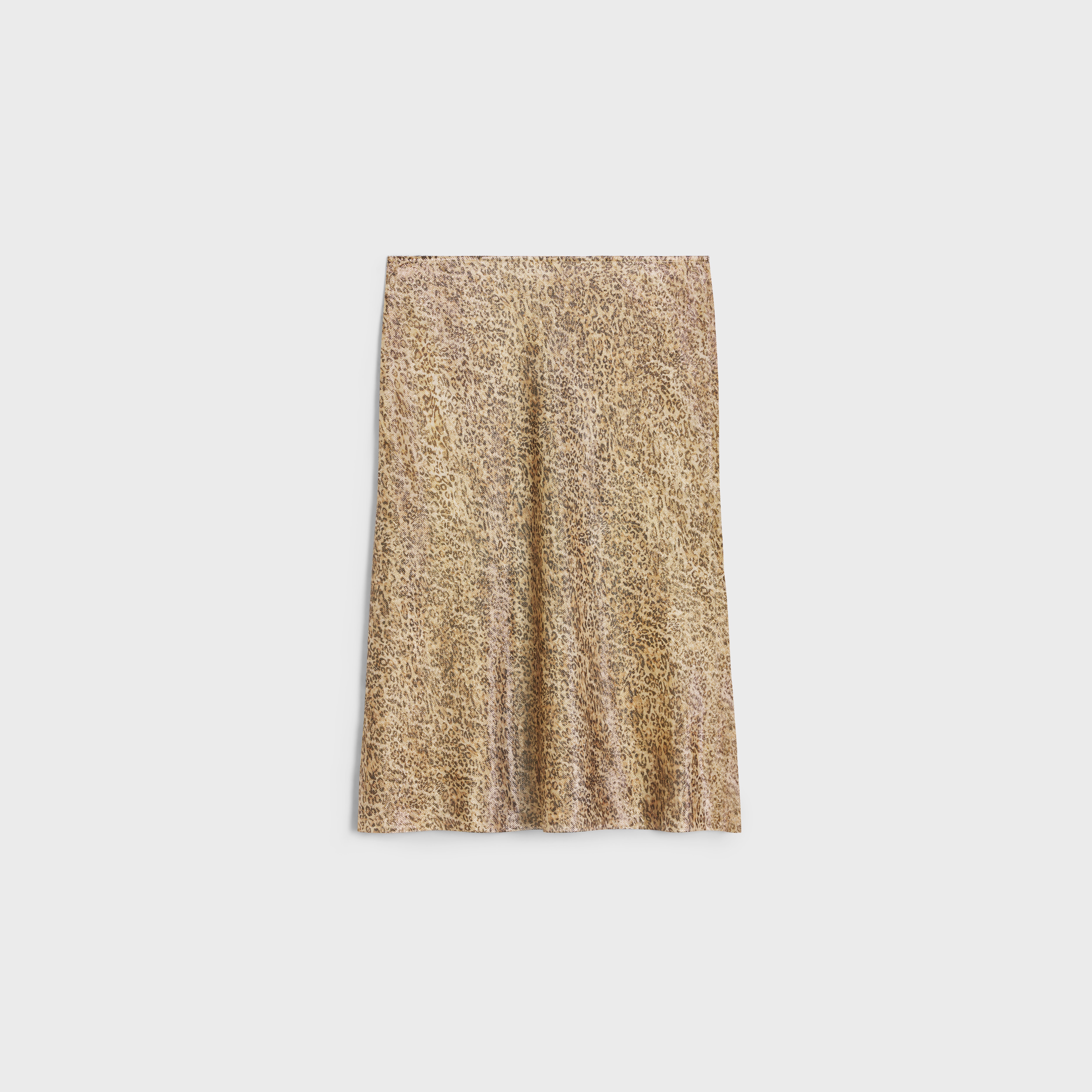 hobble skirt in silk georgette - 2