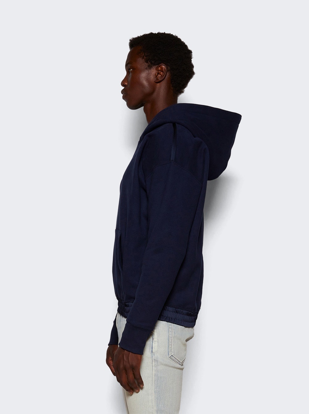 Fleece Hoodie Marine - 4