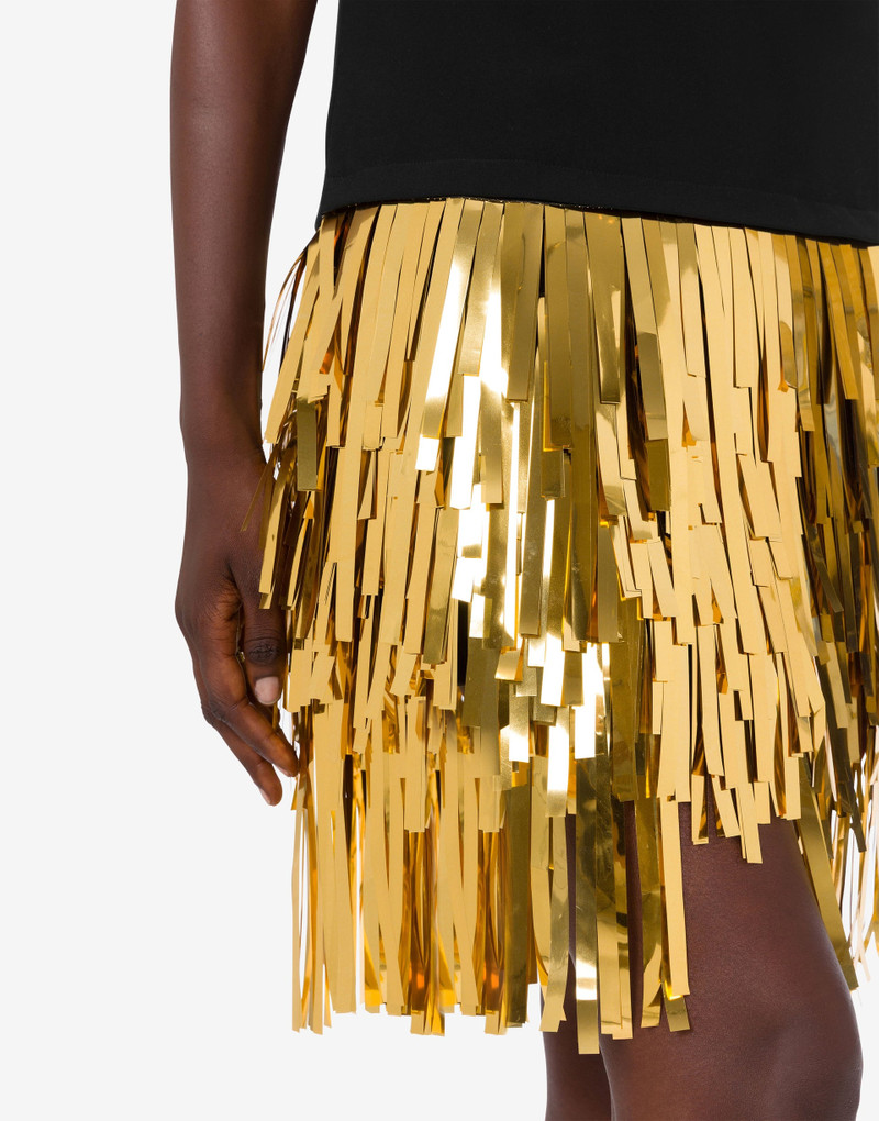 EMBELLISHED STRETCH CREPE DRESS 3