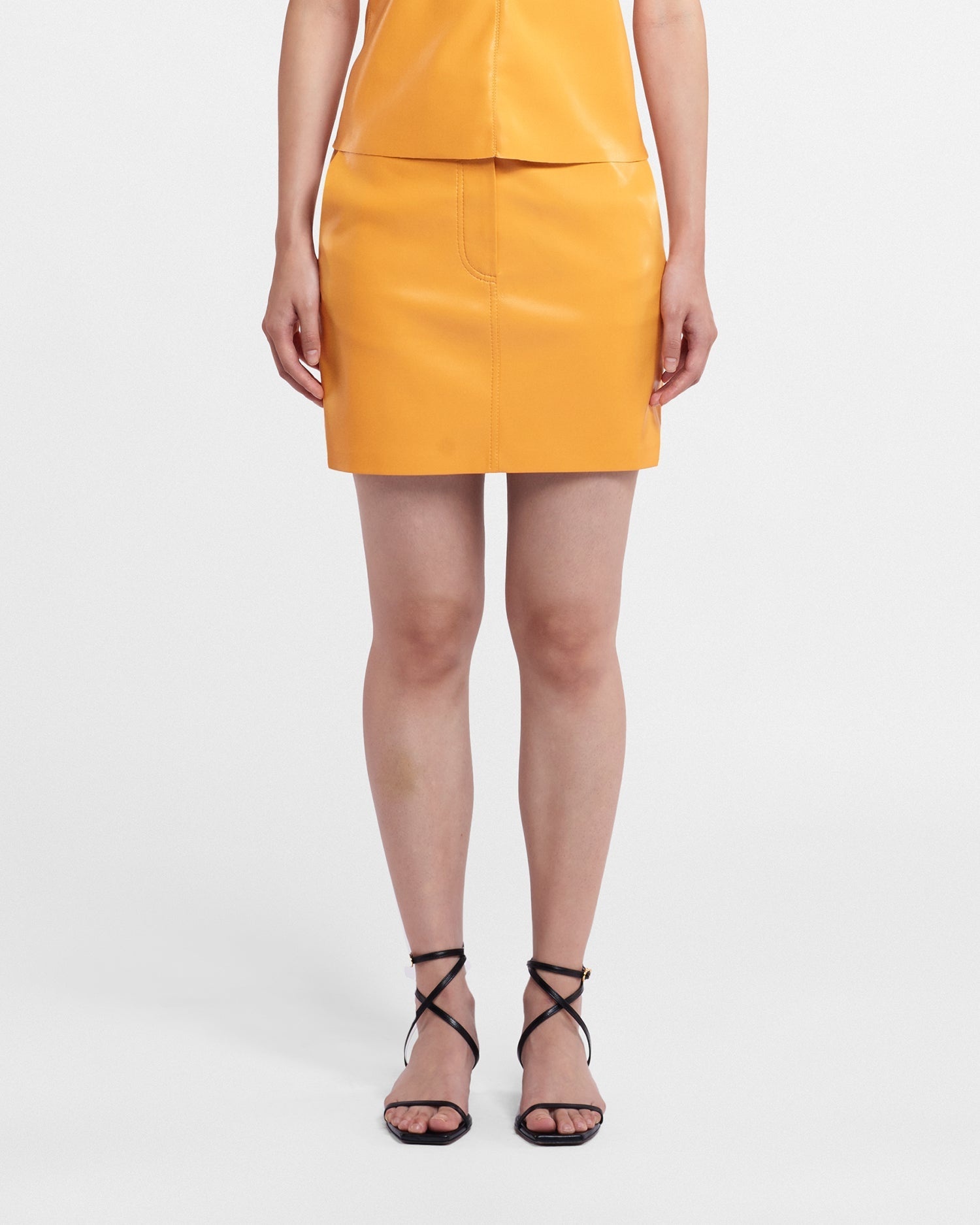 Okobor™ Alt-Leather Mini Skirt - 5