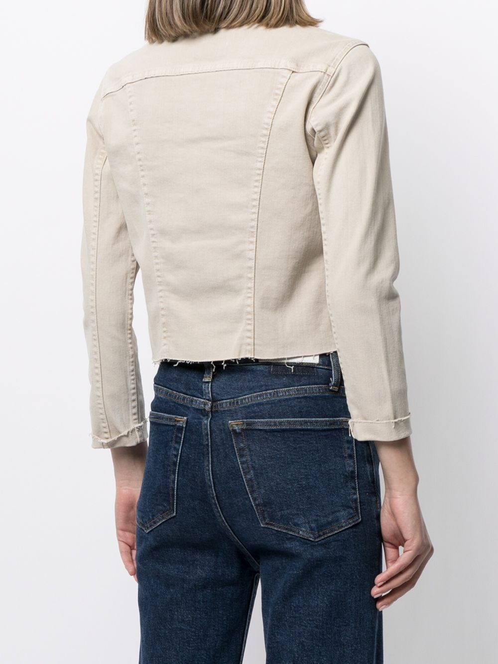 Janelle raw-edge jacket - 4