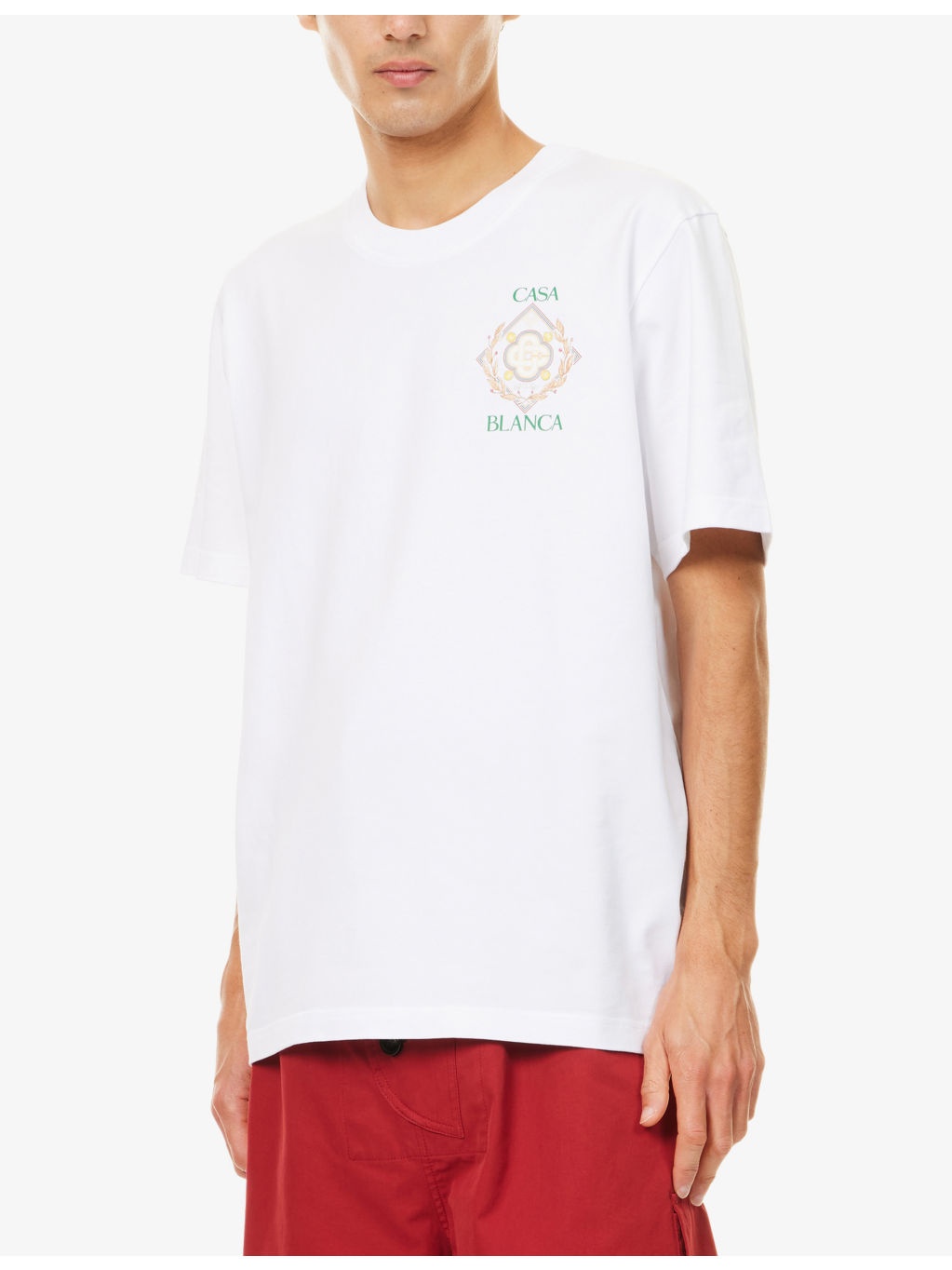 Championship Diamond Logo-Print Cotton-Jersey T-Shirt - 3