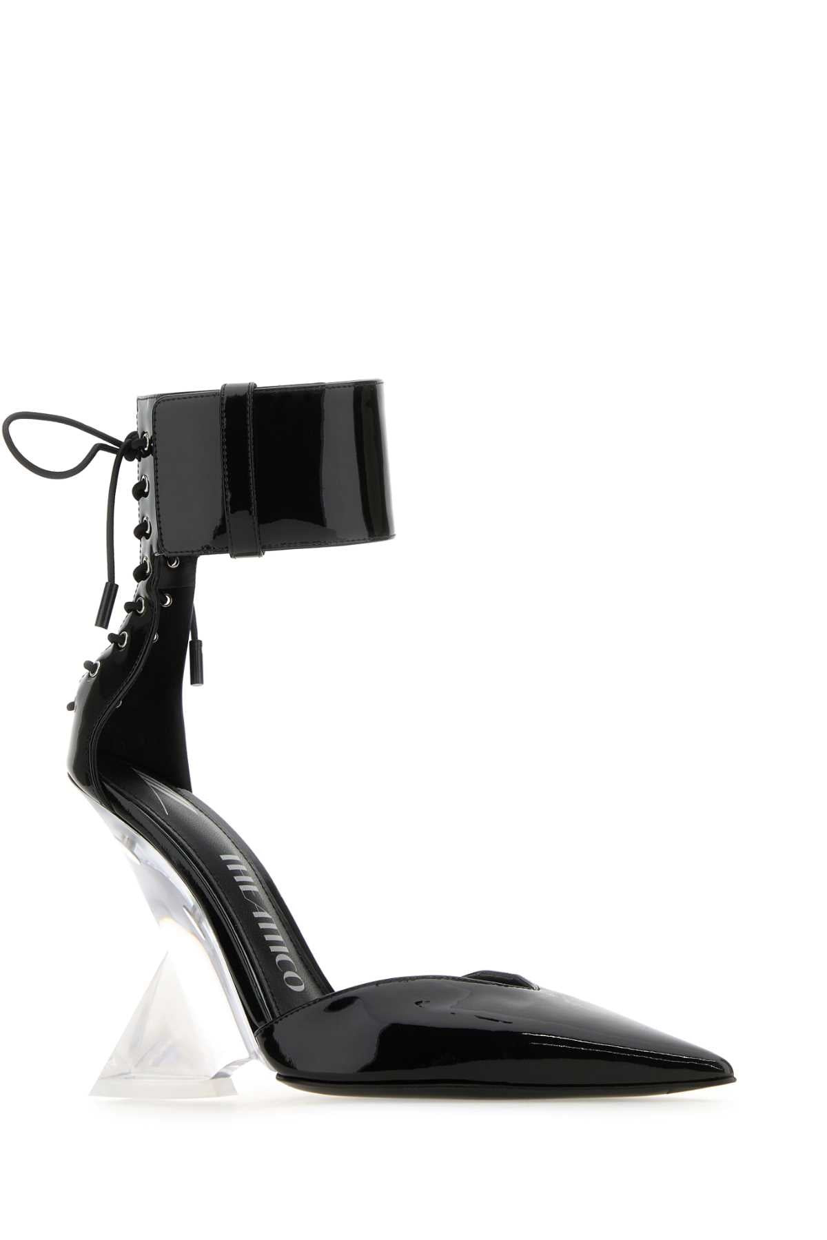 The Attico Women Black Leather Morgan Pumps - 2