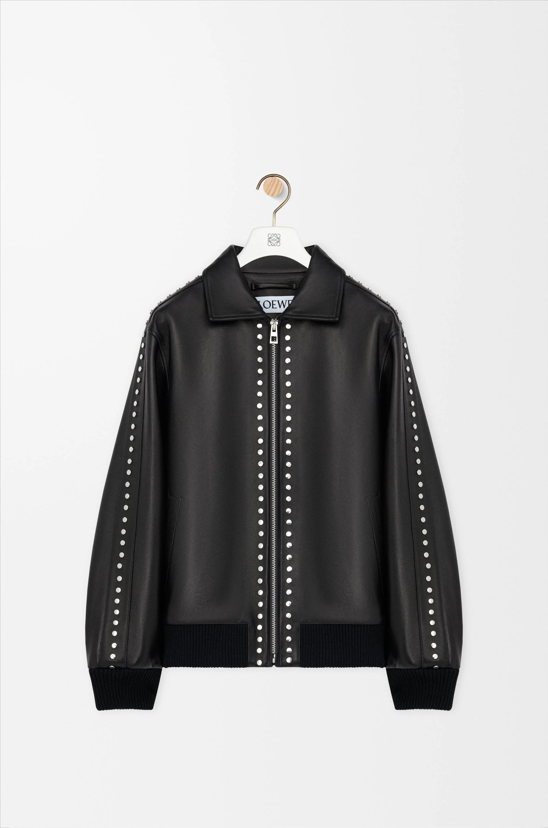 Bomber jacket in nappa lambskin - 1