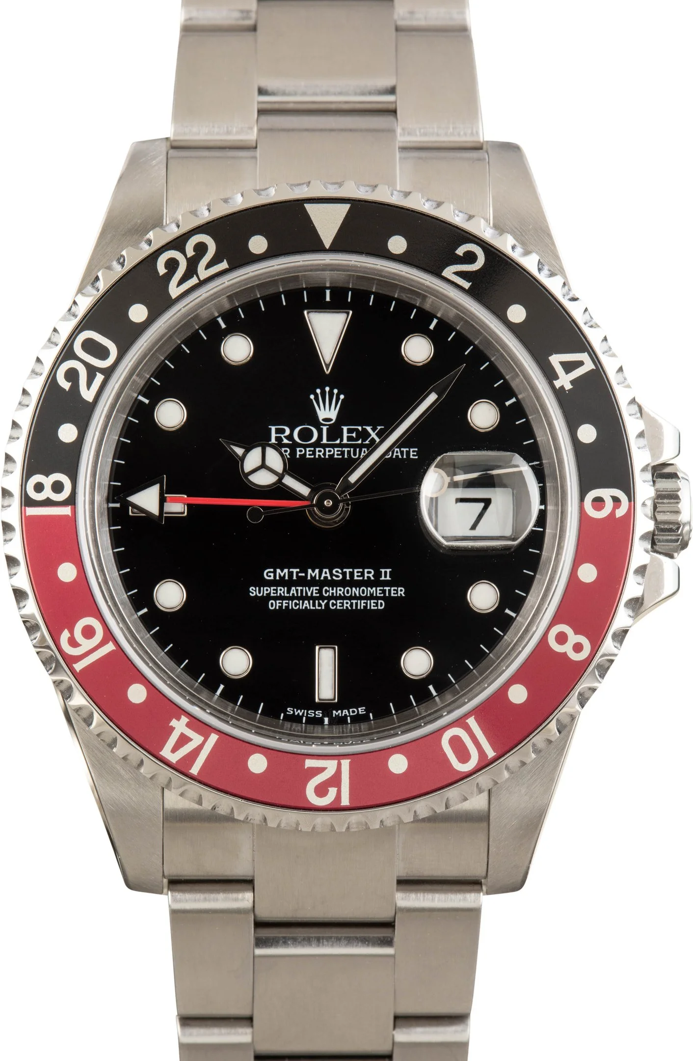 Men's Rolex GMT-Master II Ref 16710 Coke Bezel - 1
