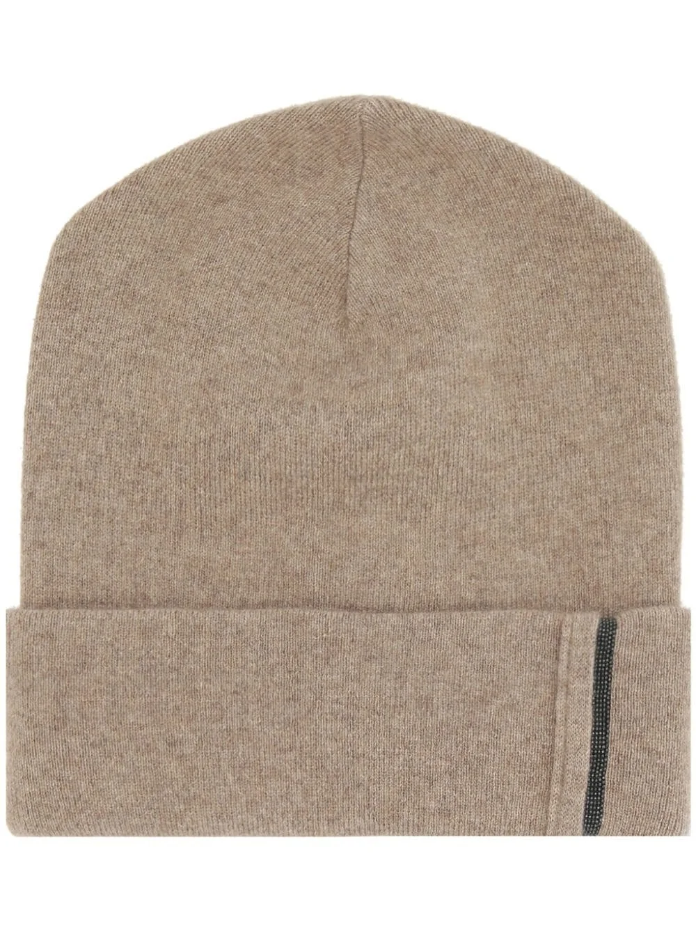 Monili-detail cashmere beanie - 1
