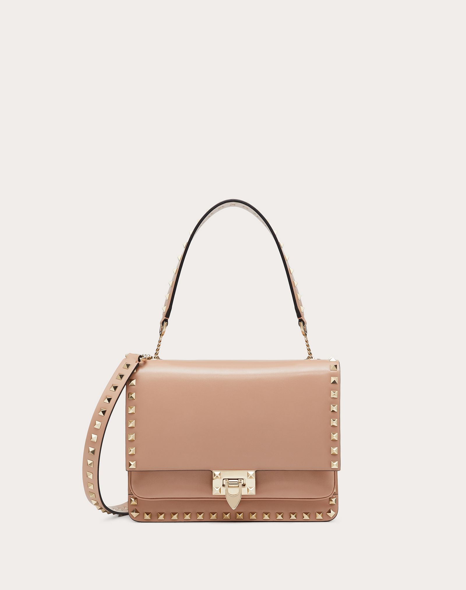 Rockstud Smooth Calfskin Crossbody Bag - 1