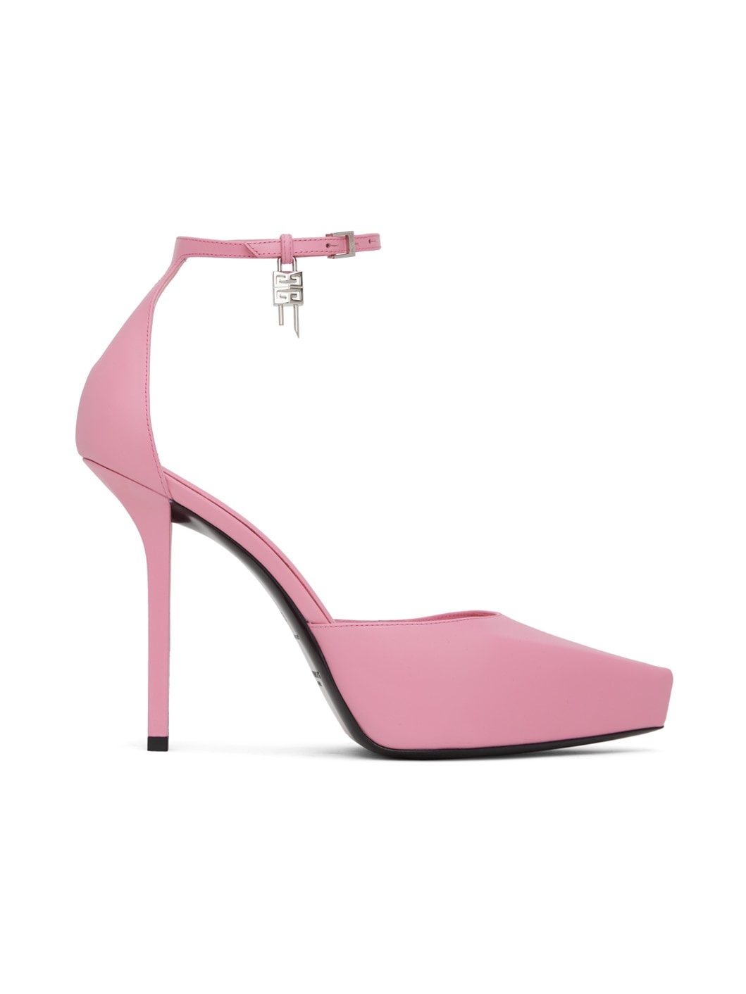 Pink G-Lock Platform Heels - 1