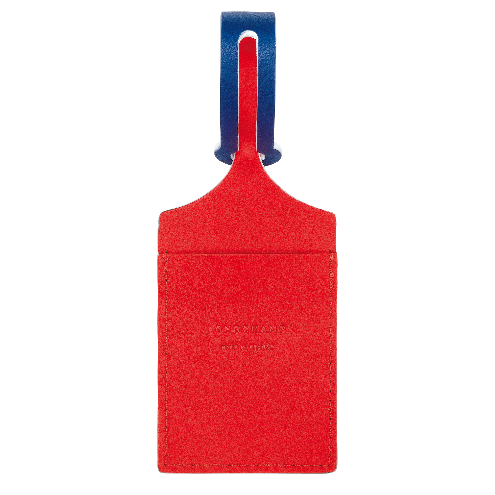 LGP Travel Luggage tag Red - Leather - 2