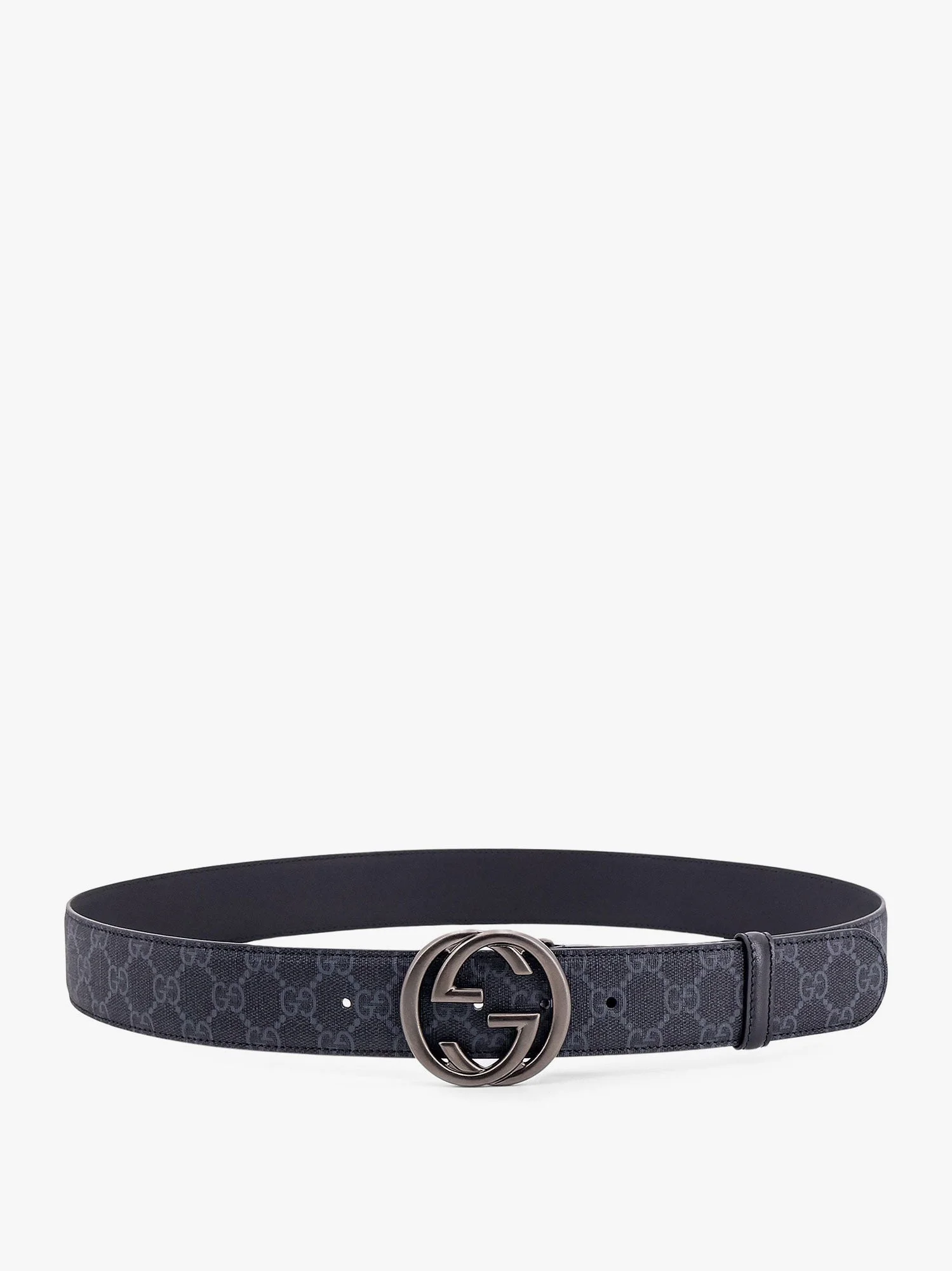Gucci Men Gg Supreme Fabric Belt - 1