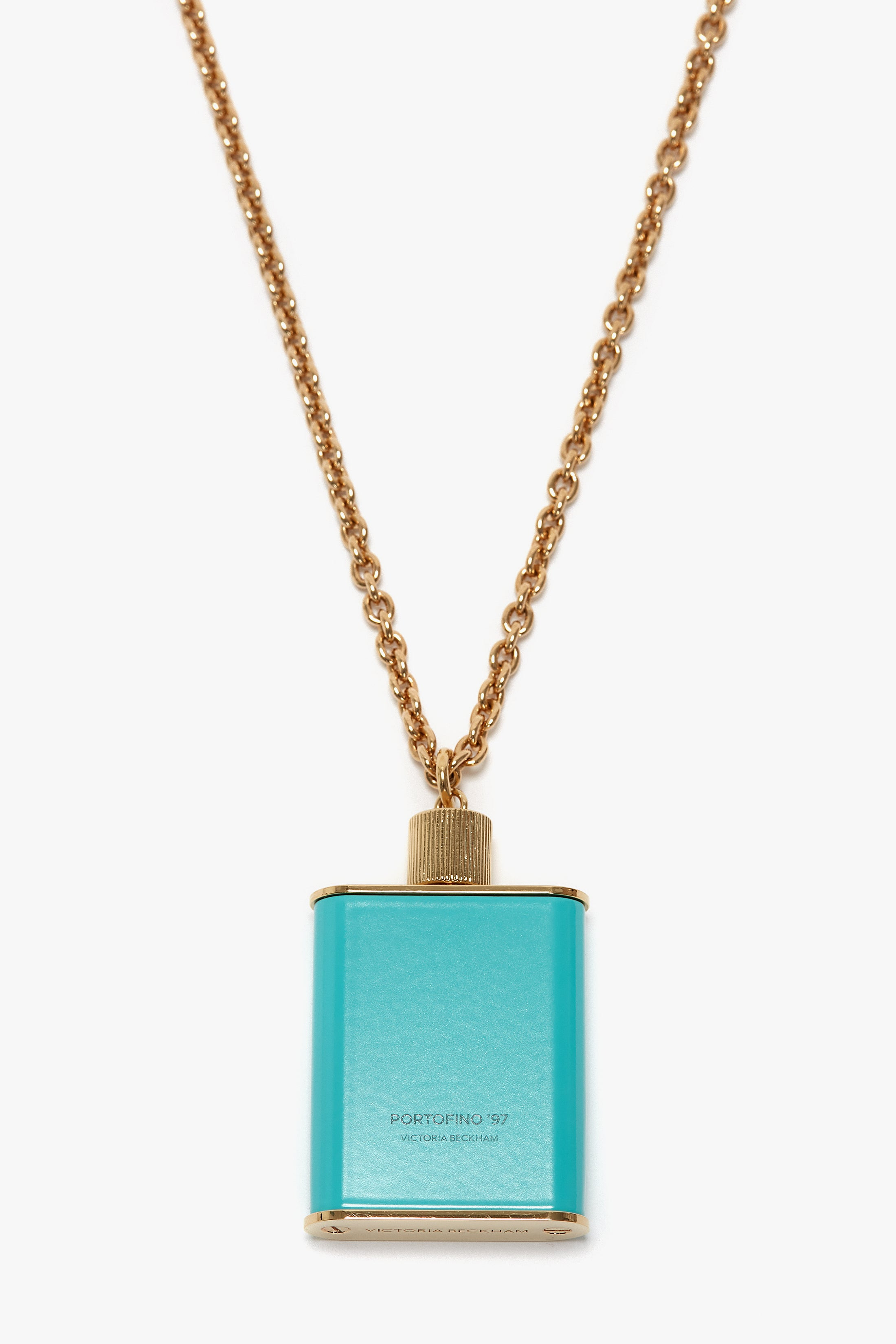 Perfume Bottle Necklace In Portofino - 4