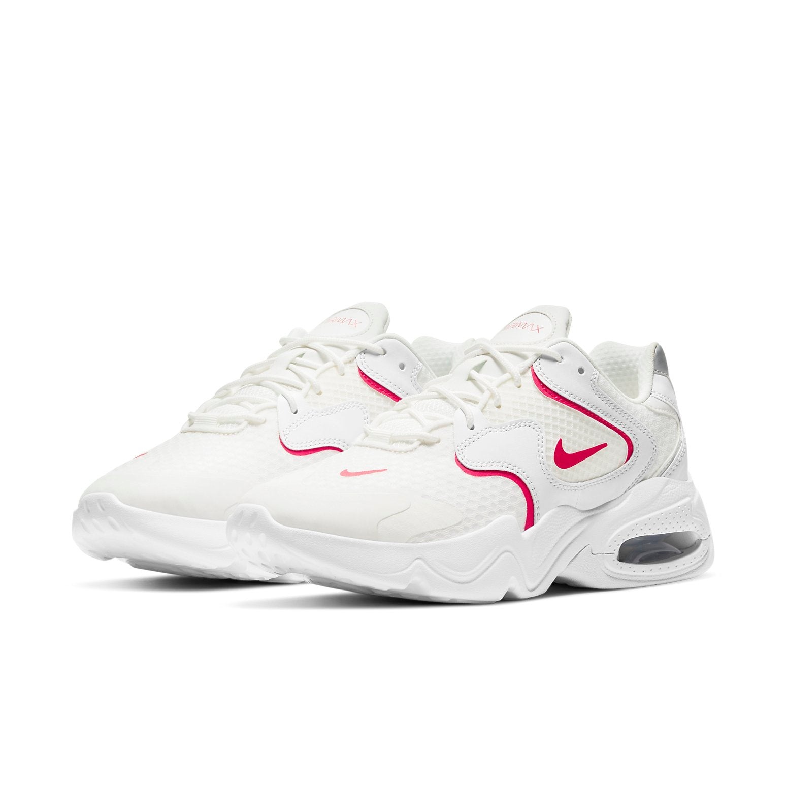 (WMNS) Nike Air Max 2X 'White Siren Red' CK2947-104 - 3