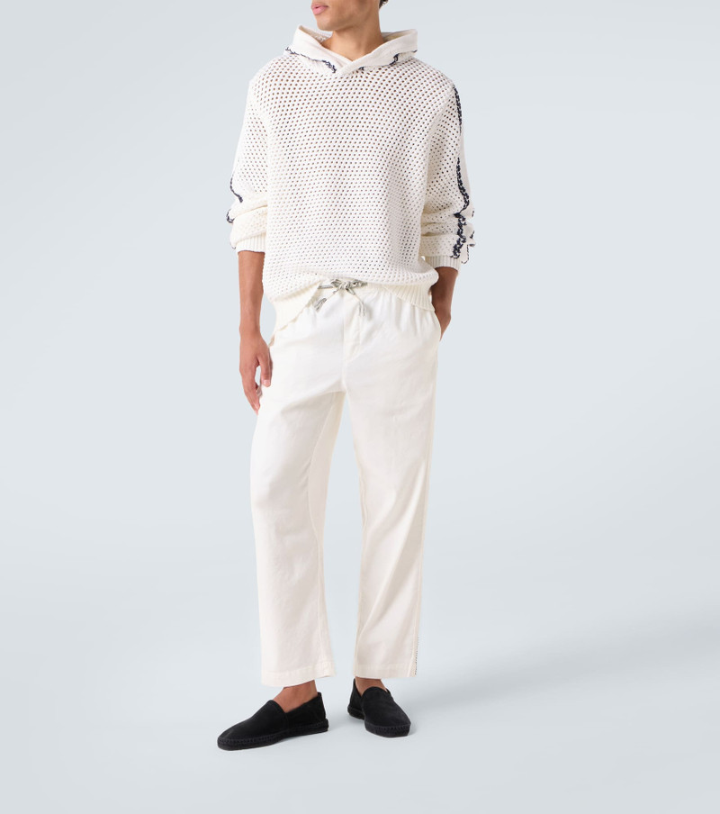 ORLEBAR BROWN Sonoran linen-blend straight pants outlook