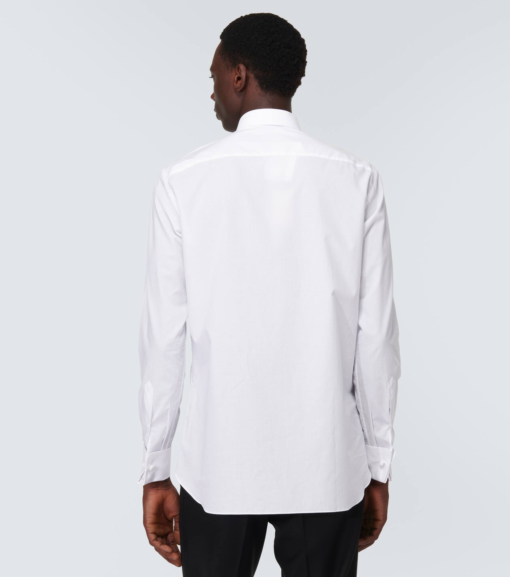 Cotton oxford shirt - 4