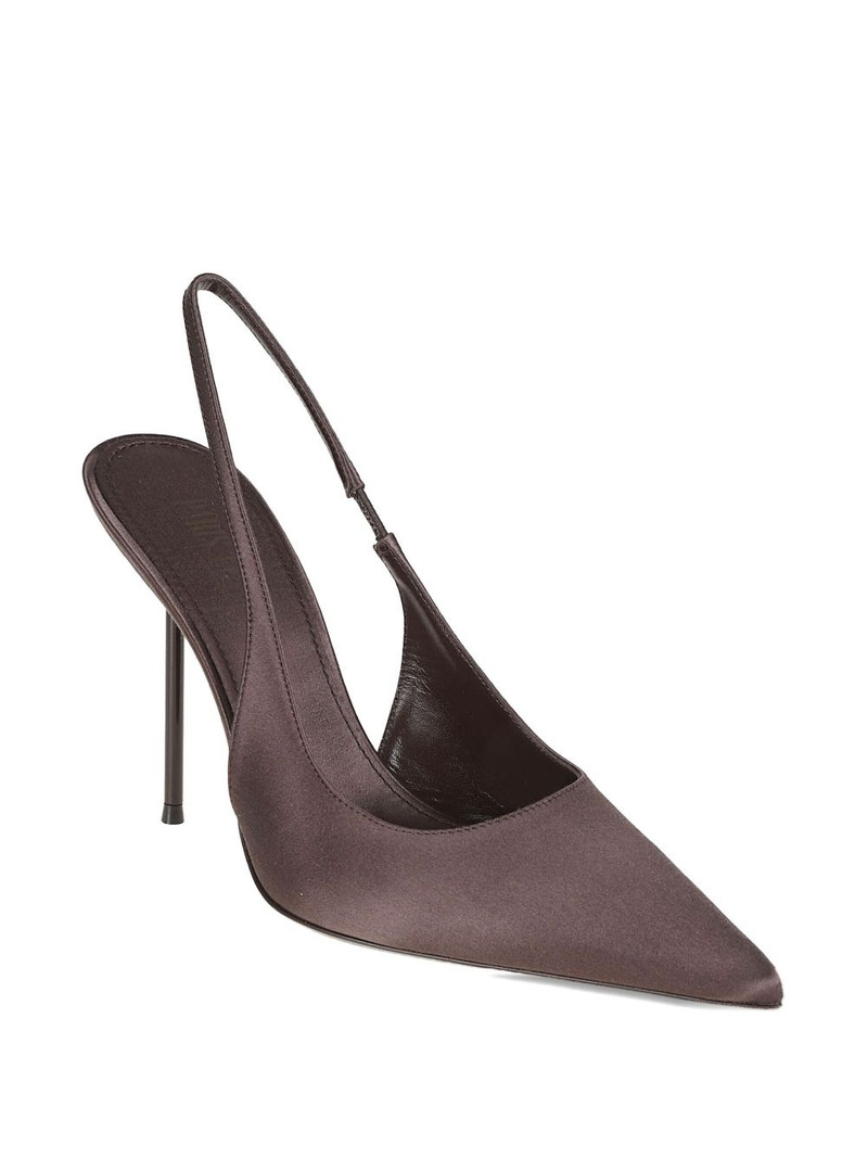 PARIS TEXAS 105mm pointed-toe helled pumps outlook