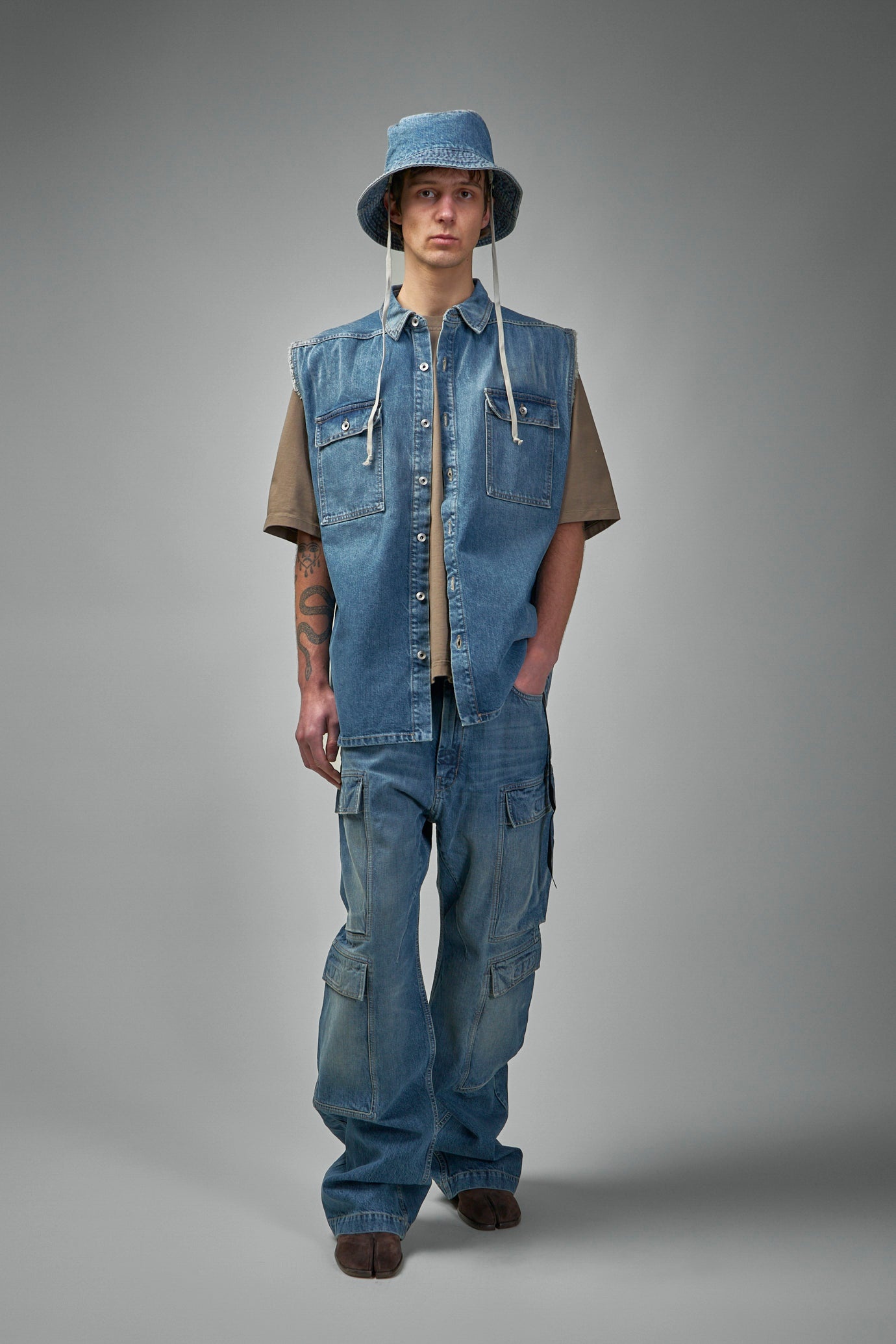 Double Cargo Jeans - 2