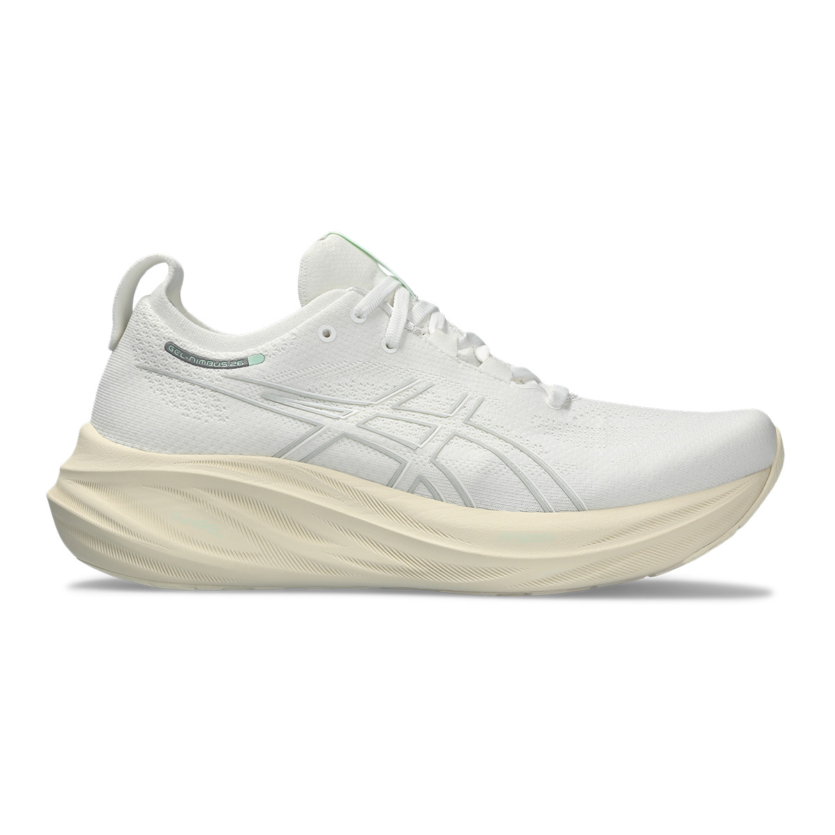 Asics Gel Nimbus 26 - White - White - 1