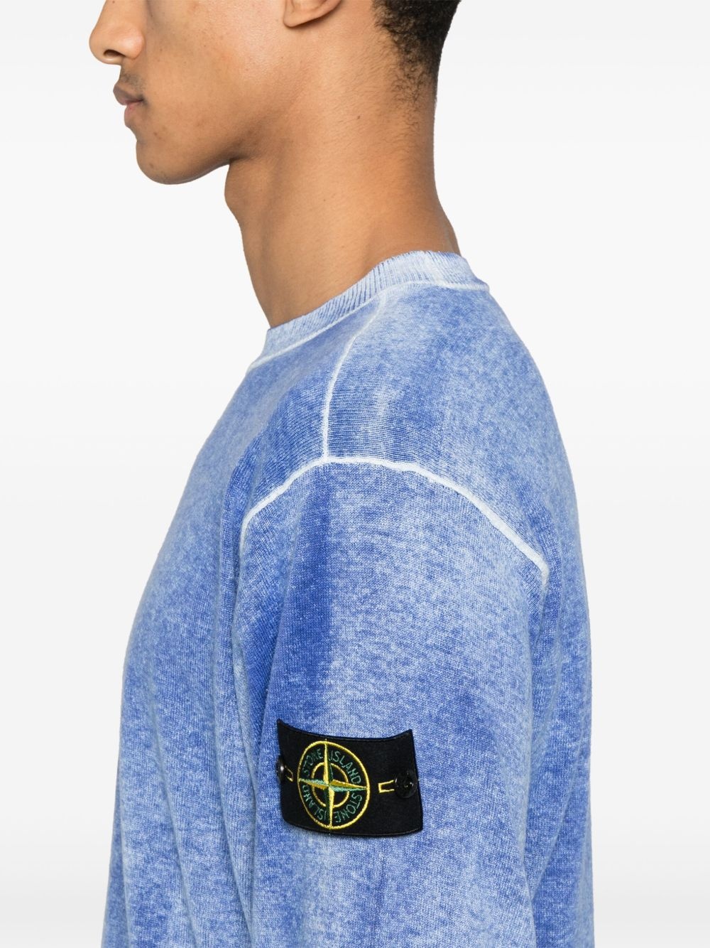 Compass-badge sweatshirt - 5