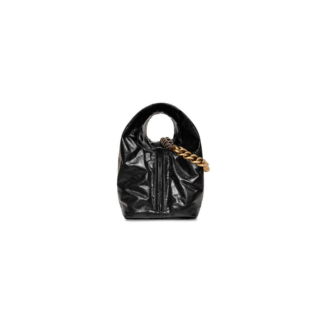 Women's Crush Medium Tote Bag in Black