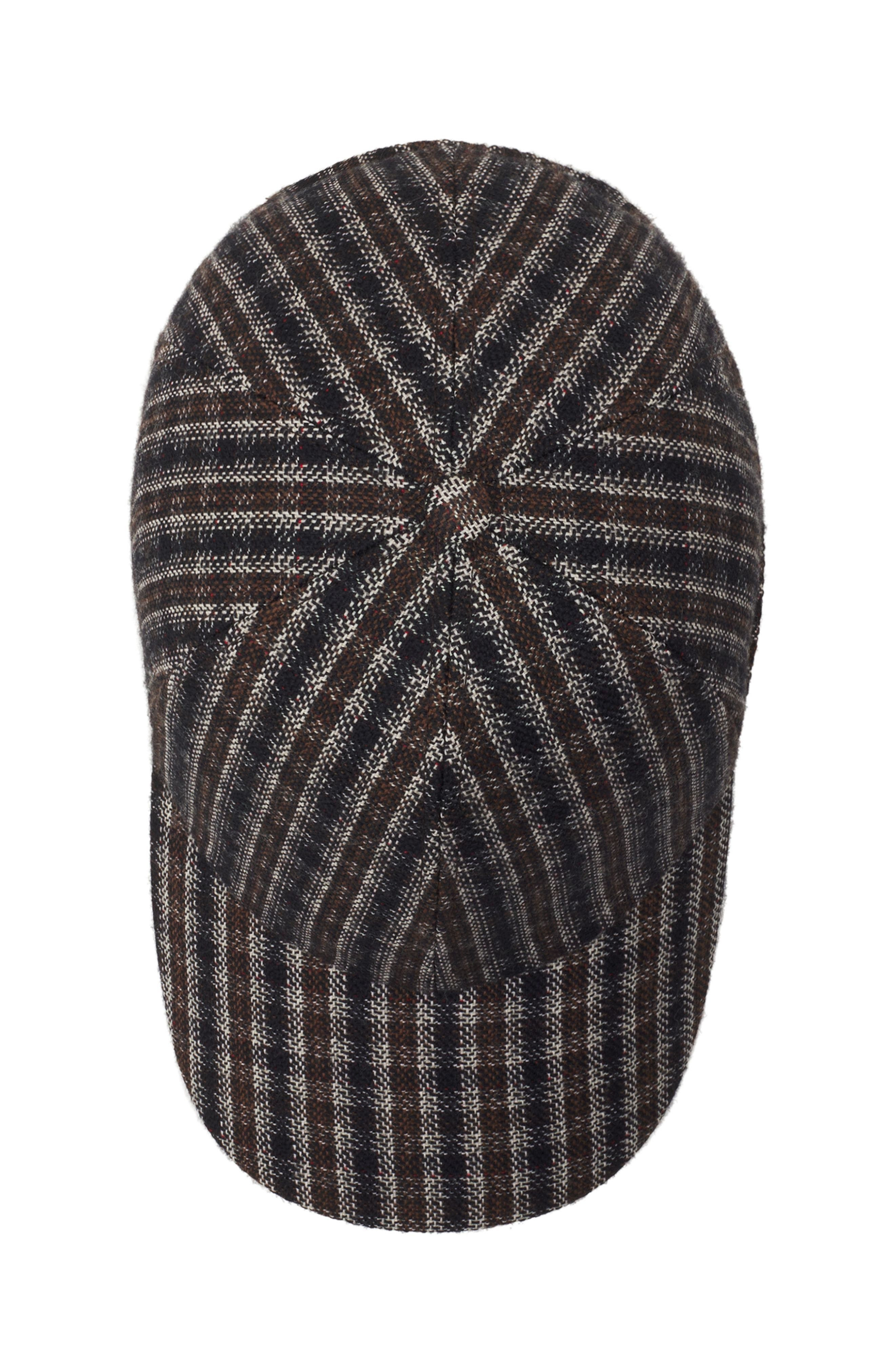 Lanvin Checkered Cap in Grey at Nordstrom - 3