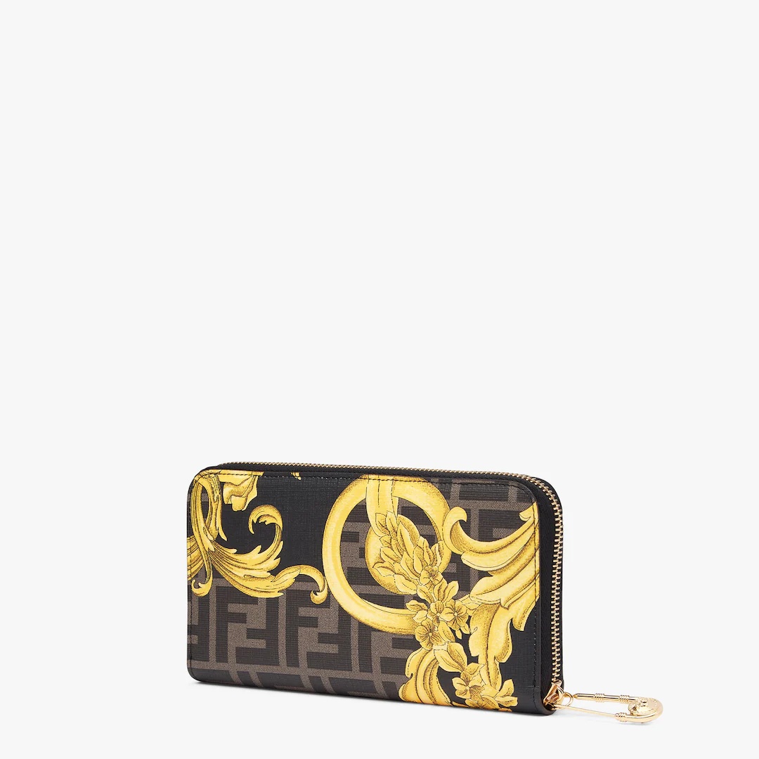 Fendace wallet in multicolor fabric - 2