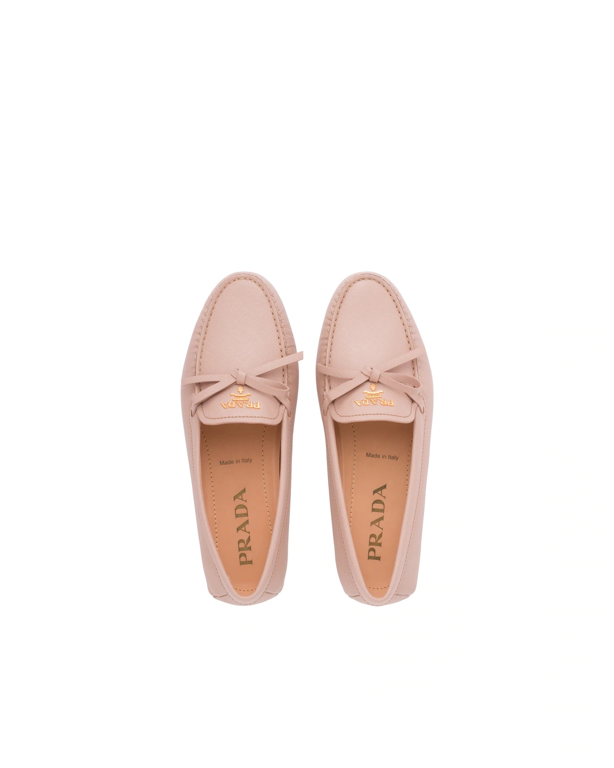 Saffiano leather loafers - 4
