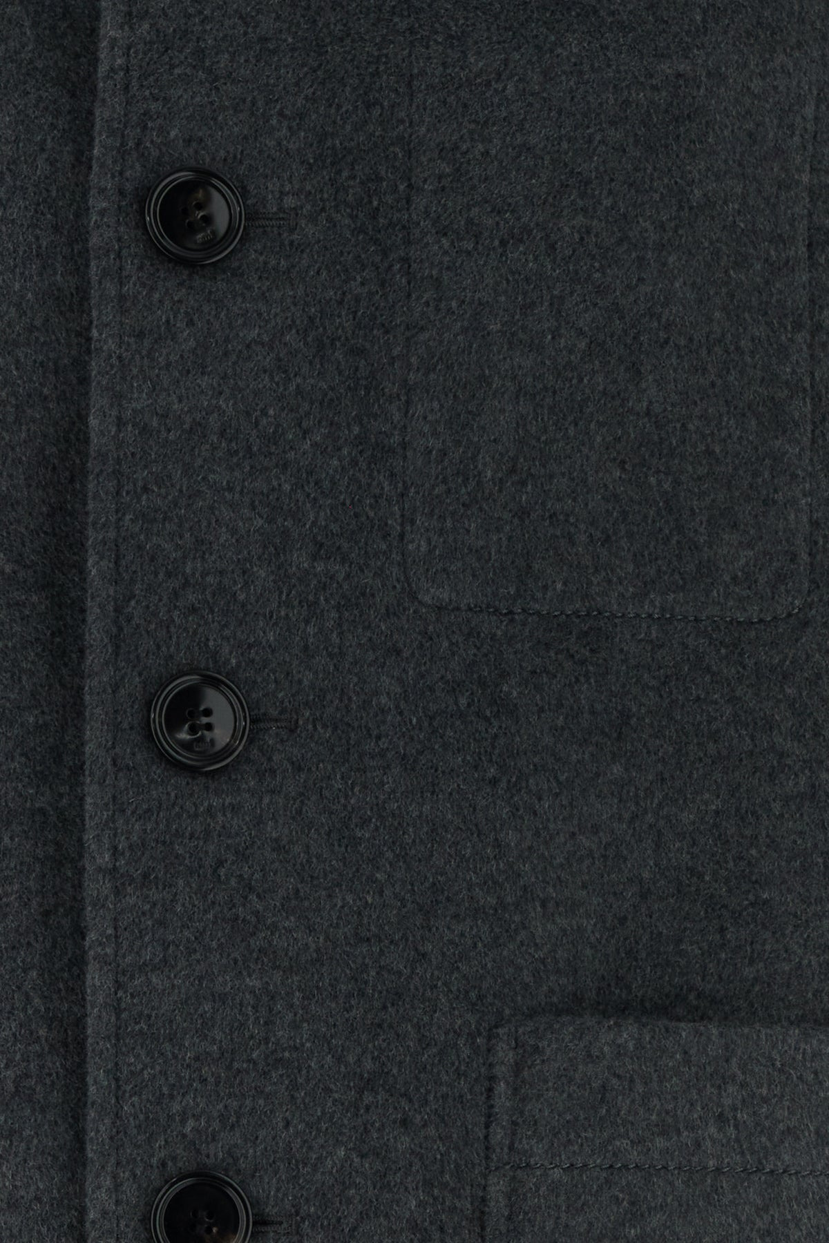 Dark grey flannel jacket - 3