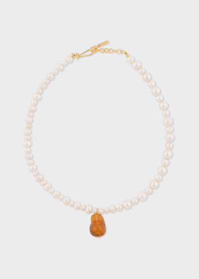 Paul Smith Pearl & Bio Resin Necklace by Completedworks outlook