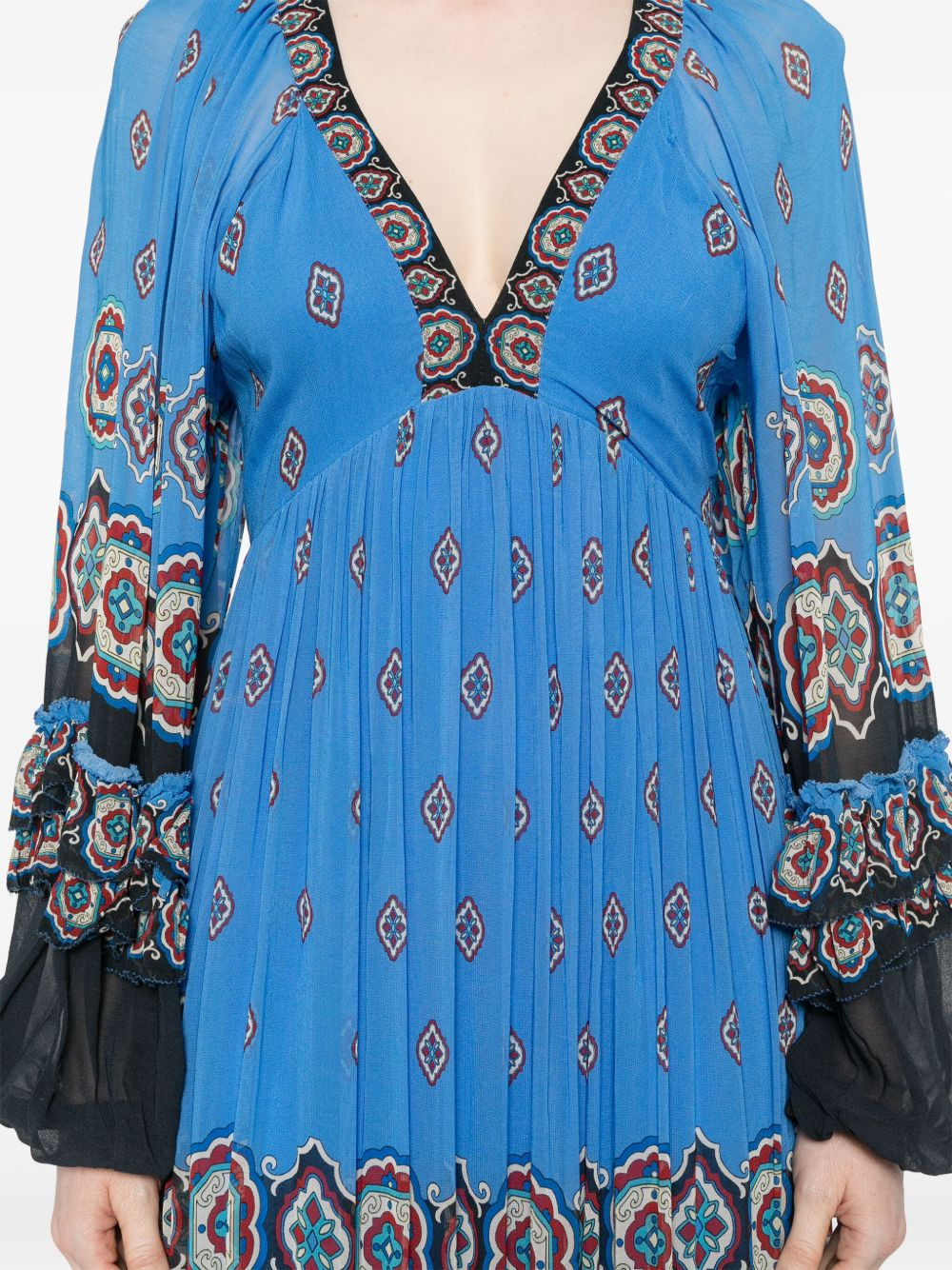 Ainika Tiles maxi dress - 5