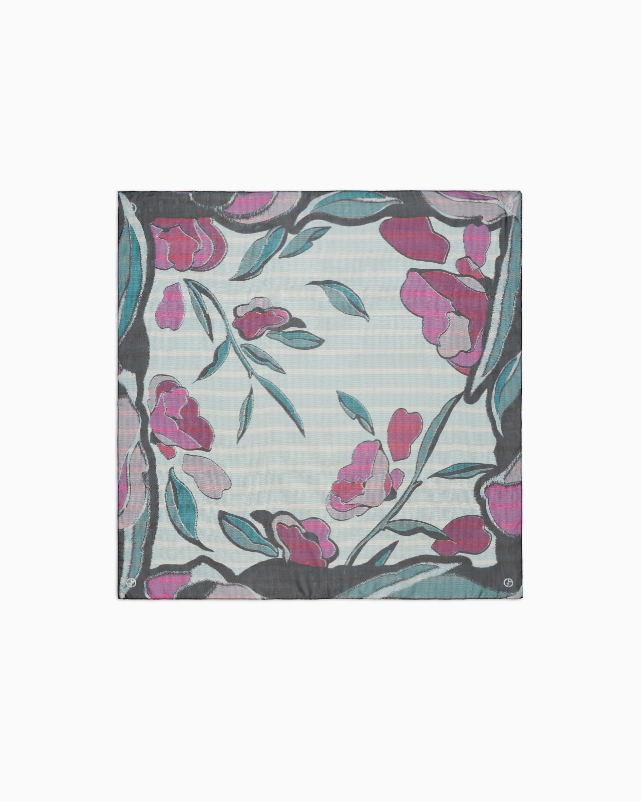 PRINTED SILK FOULARD - 1