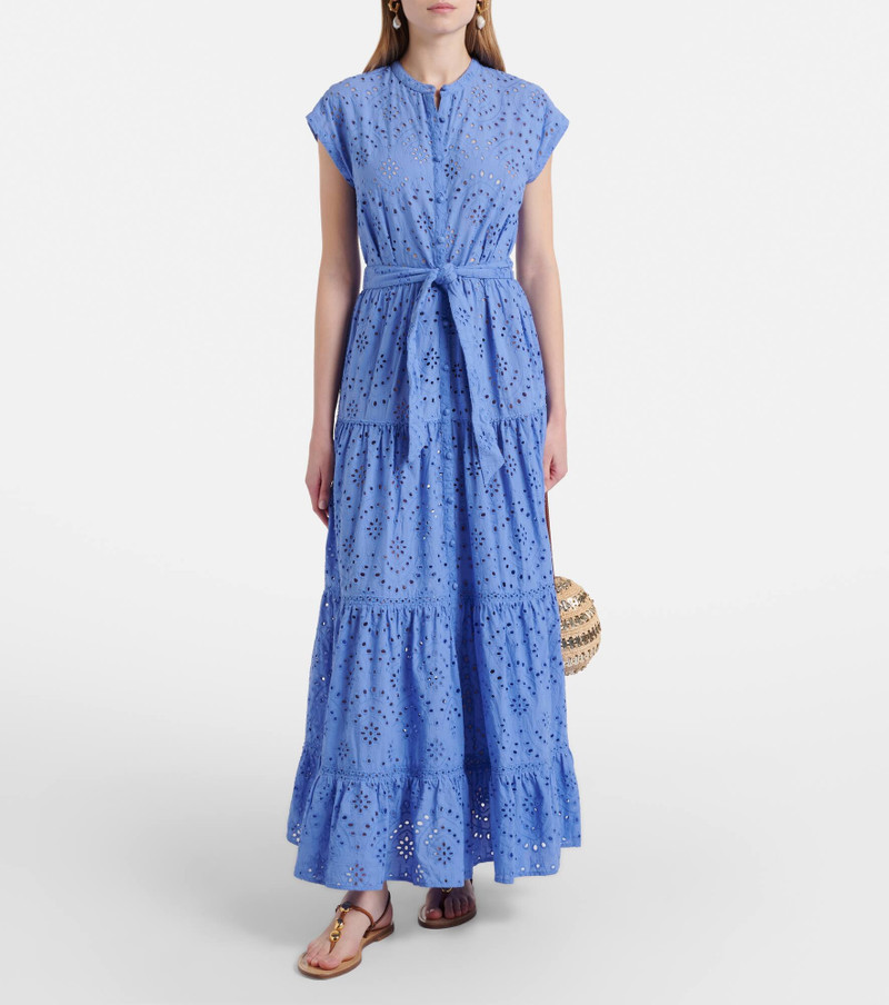 Poupette St Barth Kora cotton shirt dress outlook