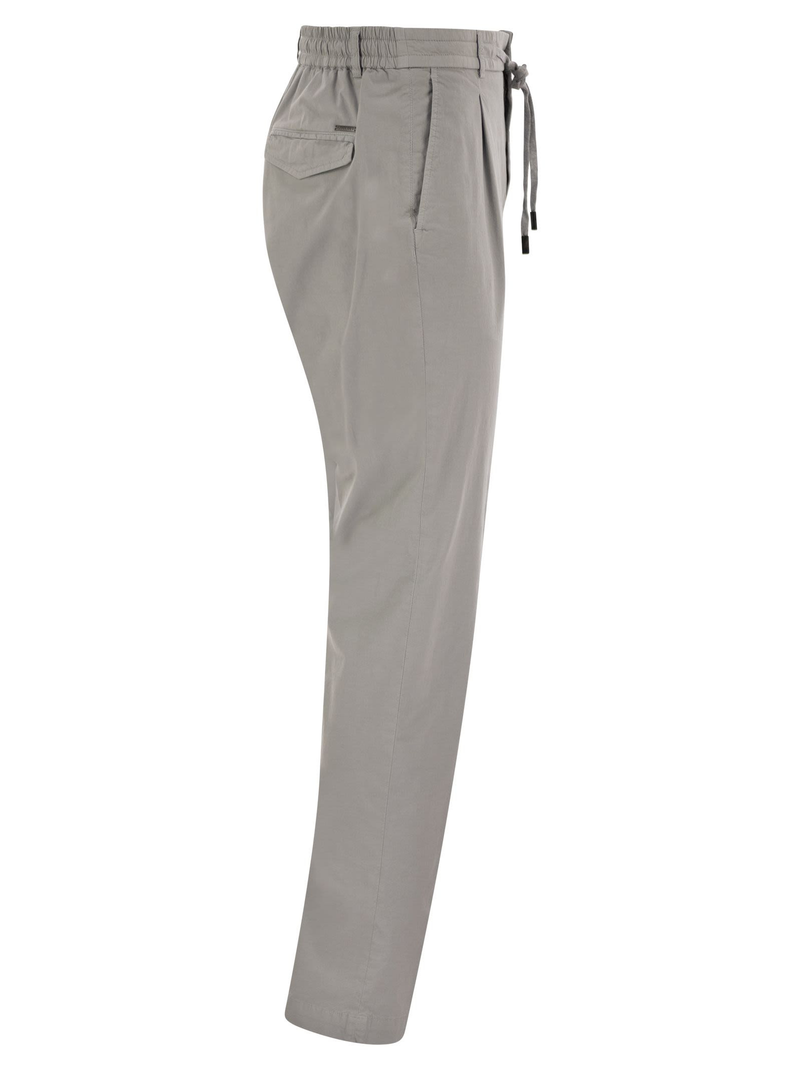 Peserico - Peserico Men Stretch Cotton Gabardine Jogger - 3