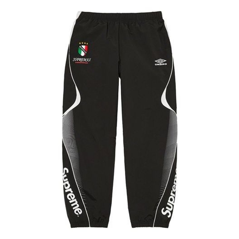 Supreme x Umbro Track Pants 'Black White' SUP-SS22-710 - 1
