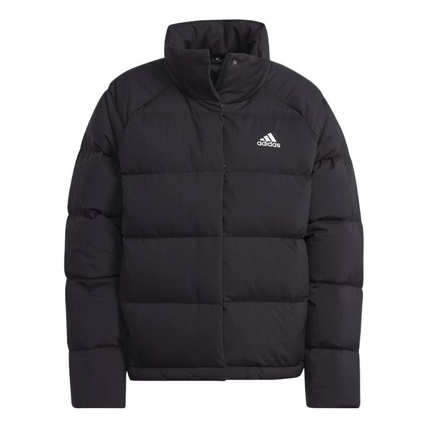 (WMNS) adidas Helionic Relaxed Down Jacket 'Black' HG8696 - 1