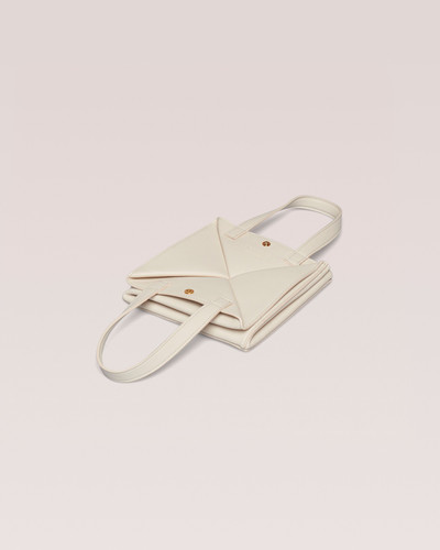 Nanushka THE ORIGAMI MINI - Mini tote bag - Off-white outlook