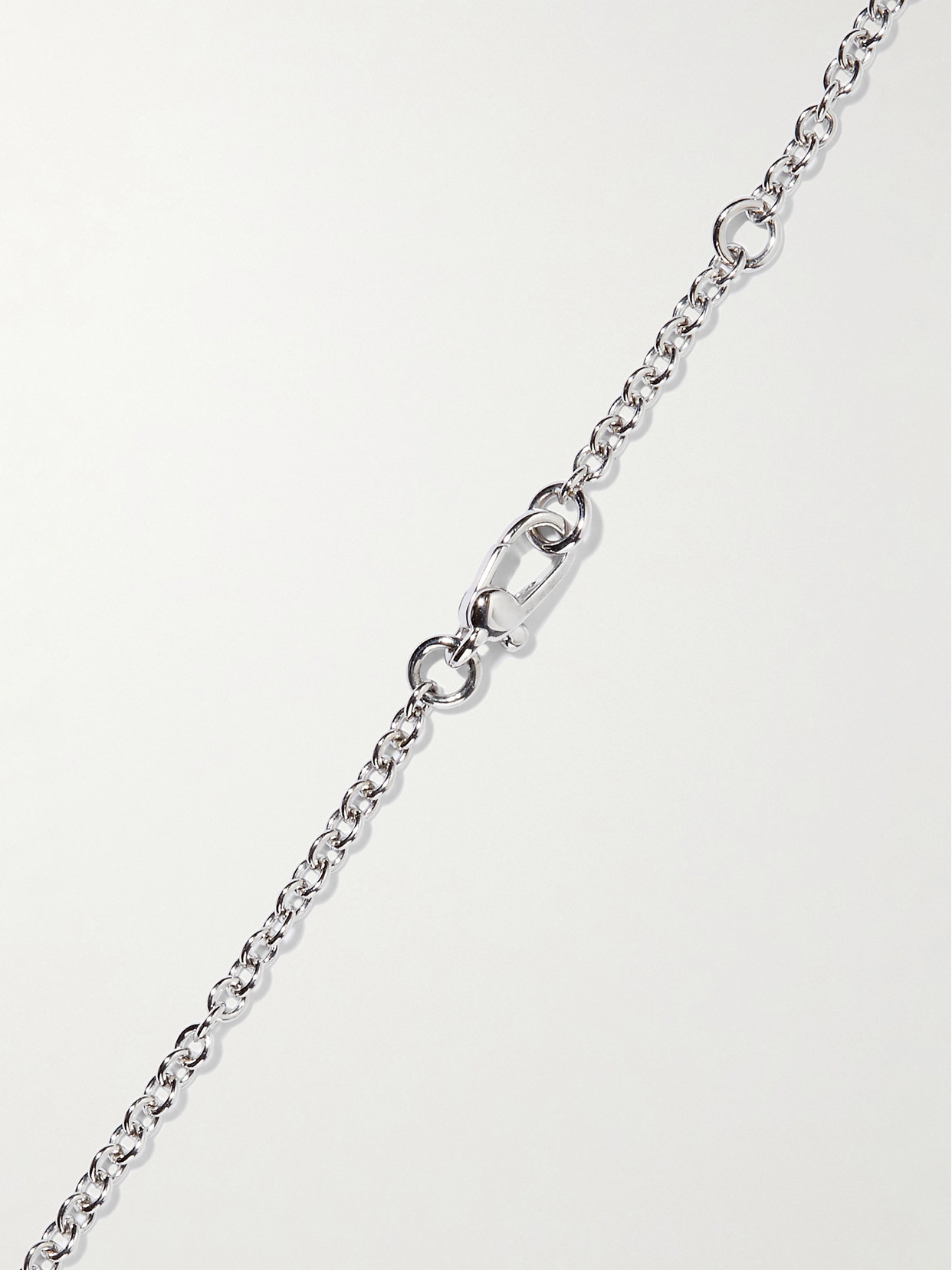 Nudo Solitaire 18-karat White And Rose Gold Diamond Necklace - 3