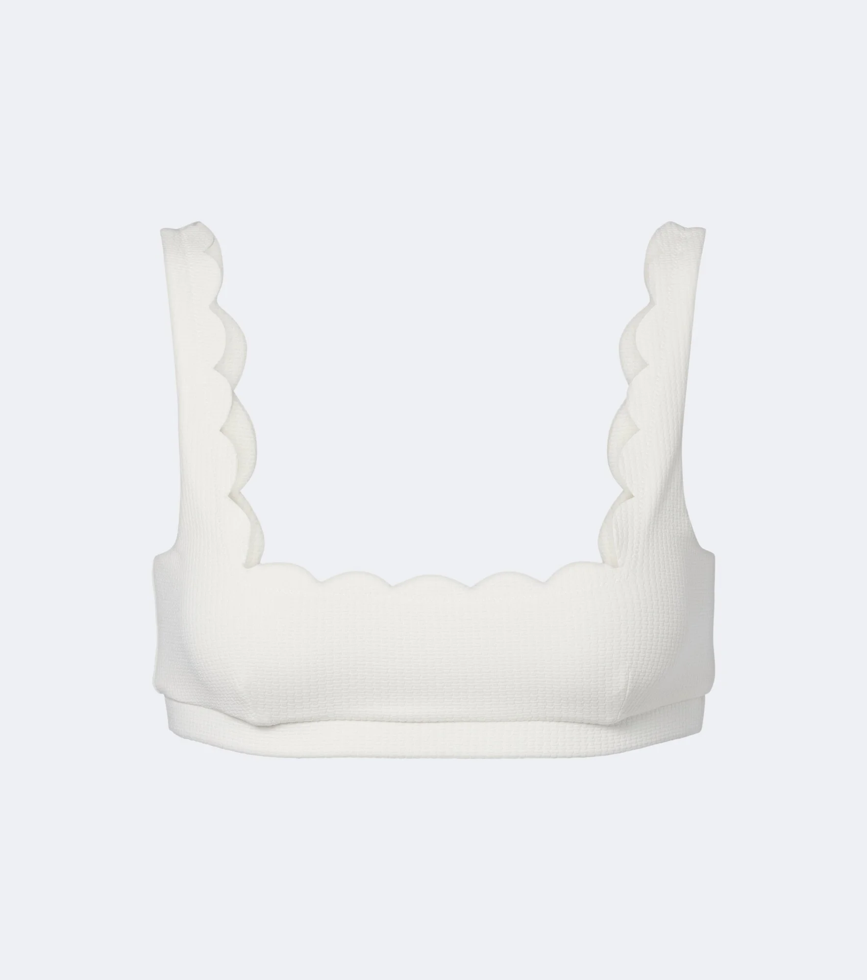 Mini Palm Springs scalloped bikini top - 1