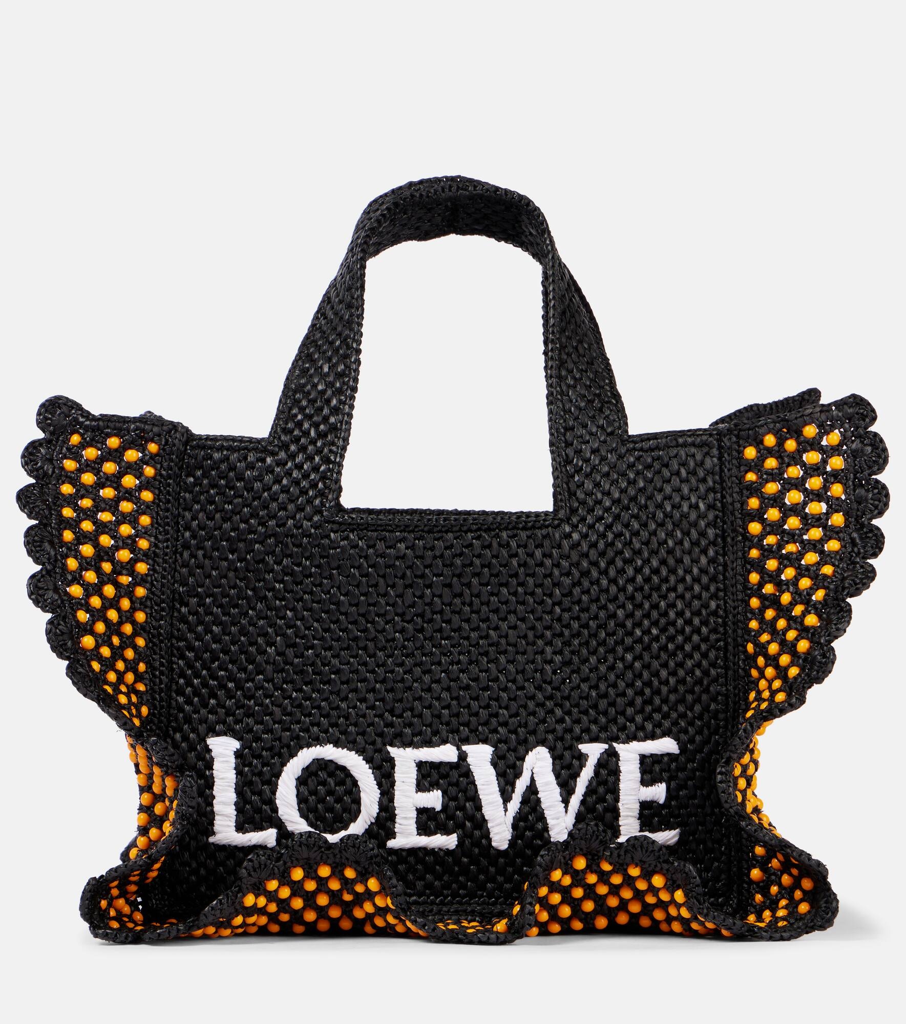 Paula's Ibiza Loewe Font Small tote bag - 1