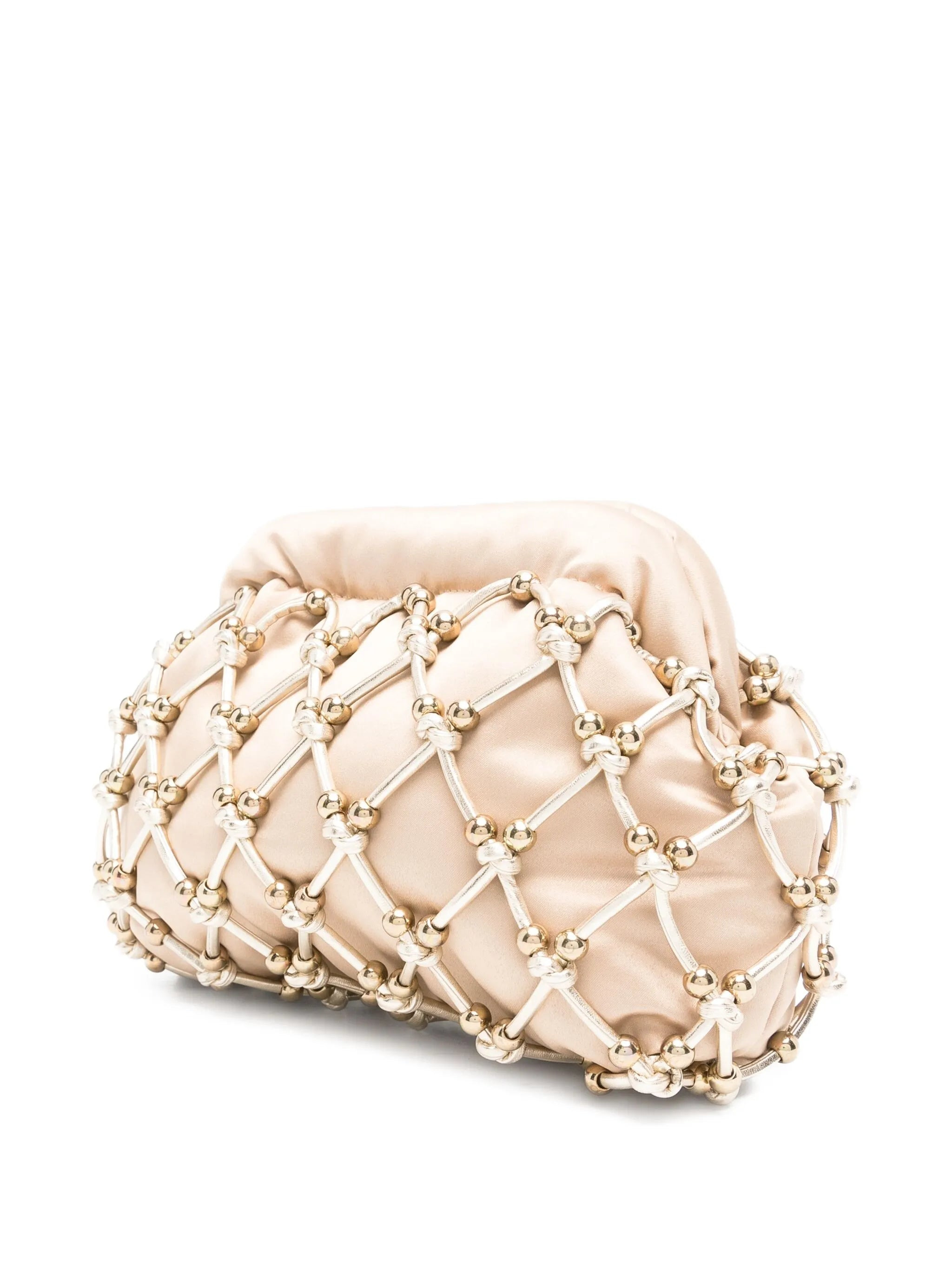 Rosantica Beaded Satin Clutch - 3