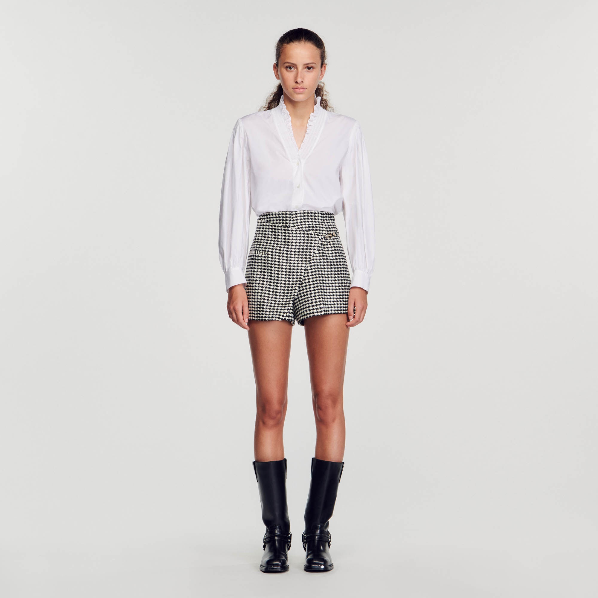 HOUNDSTOOTH SHORTS - 3