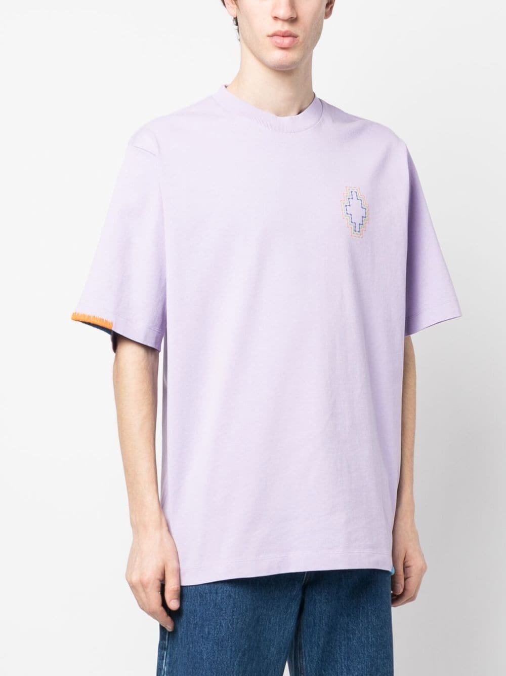 Stitch Cross cotton T-shirt - 3