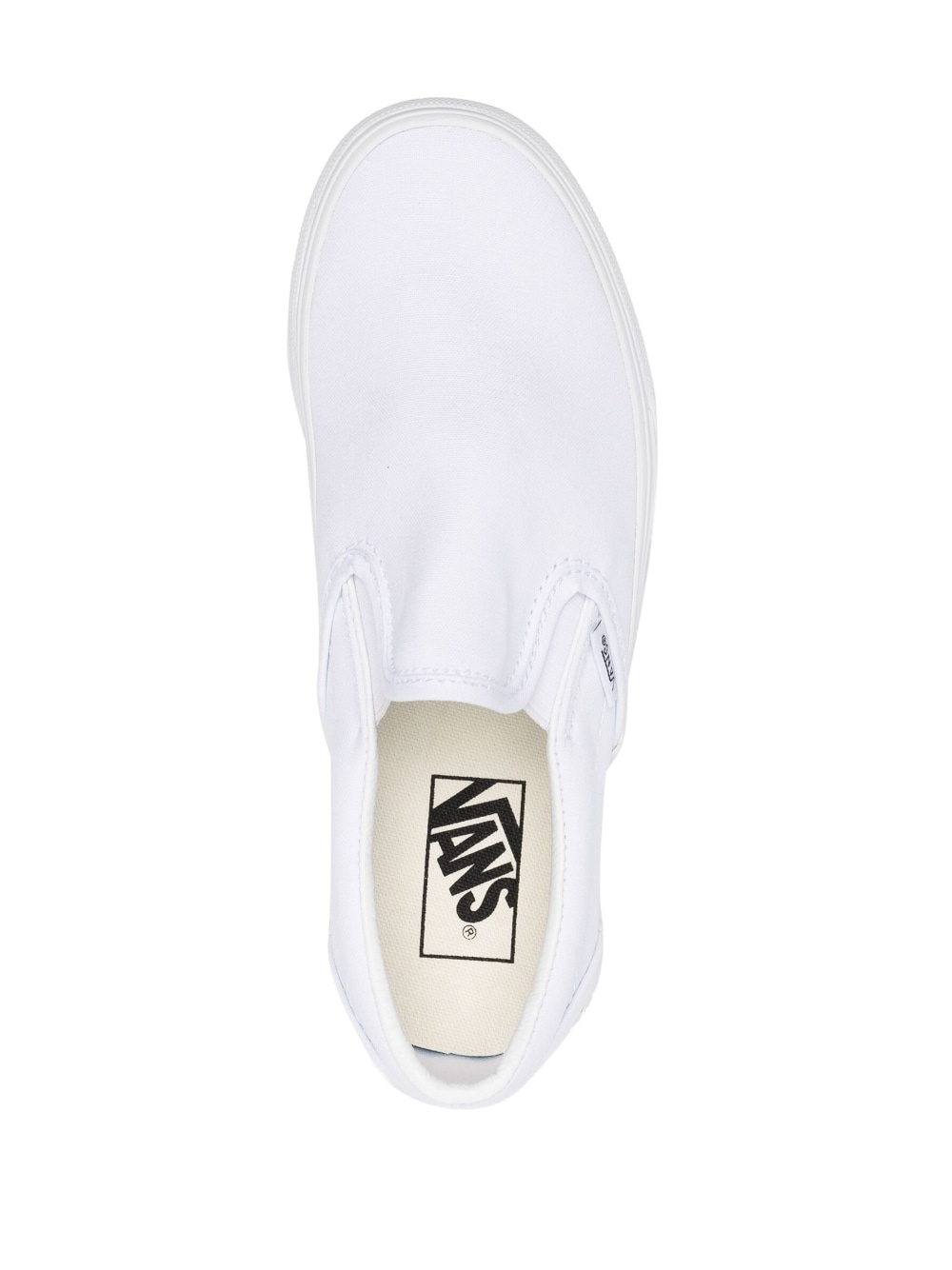 classic slip-on platform sneakers - 4