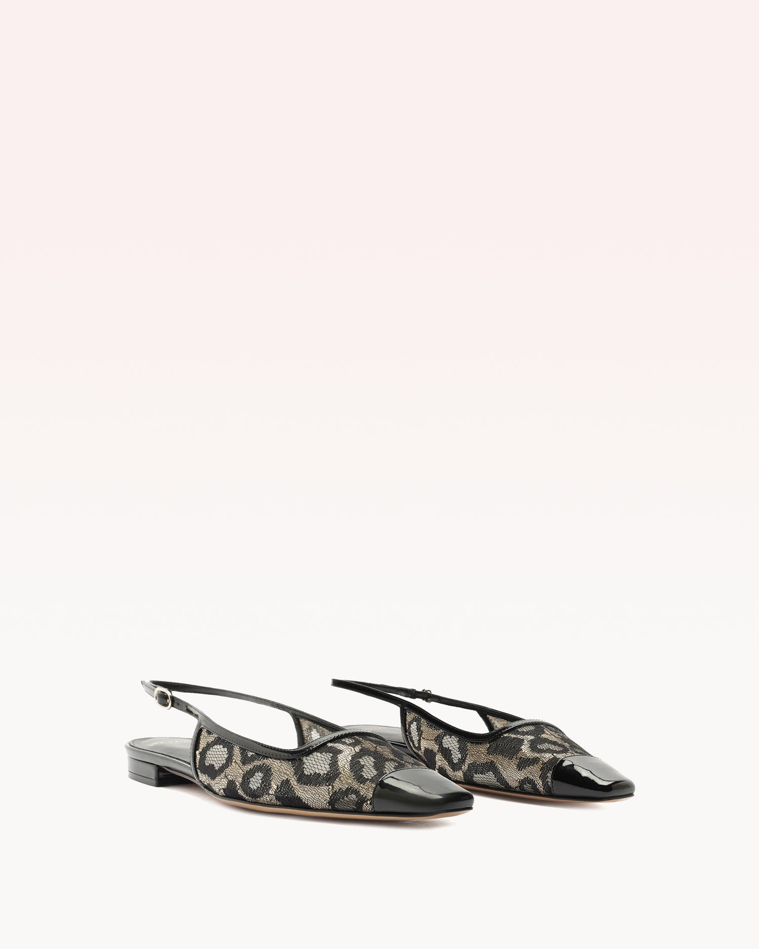 OLIVIA FLAT SLINGBACK ANIMAL PRINT - 2