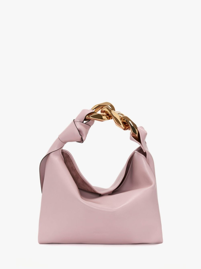 SMALL CHAIN HOBO - LEATHER SHOULDER BAG 1