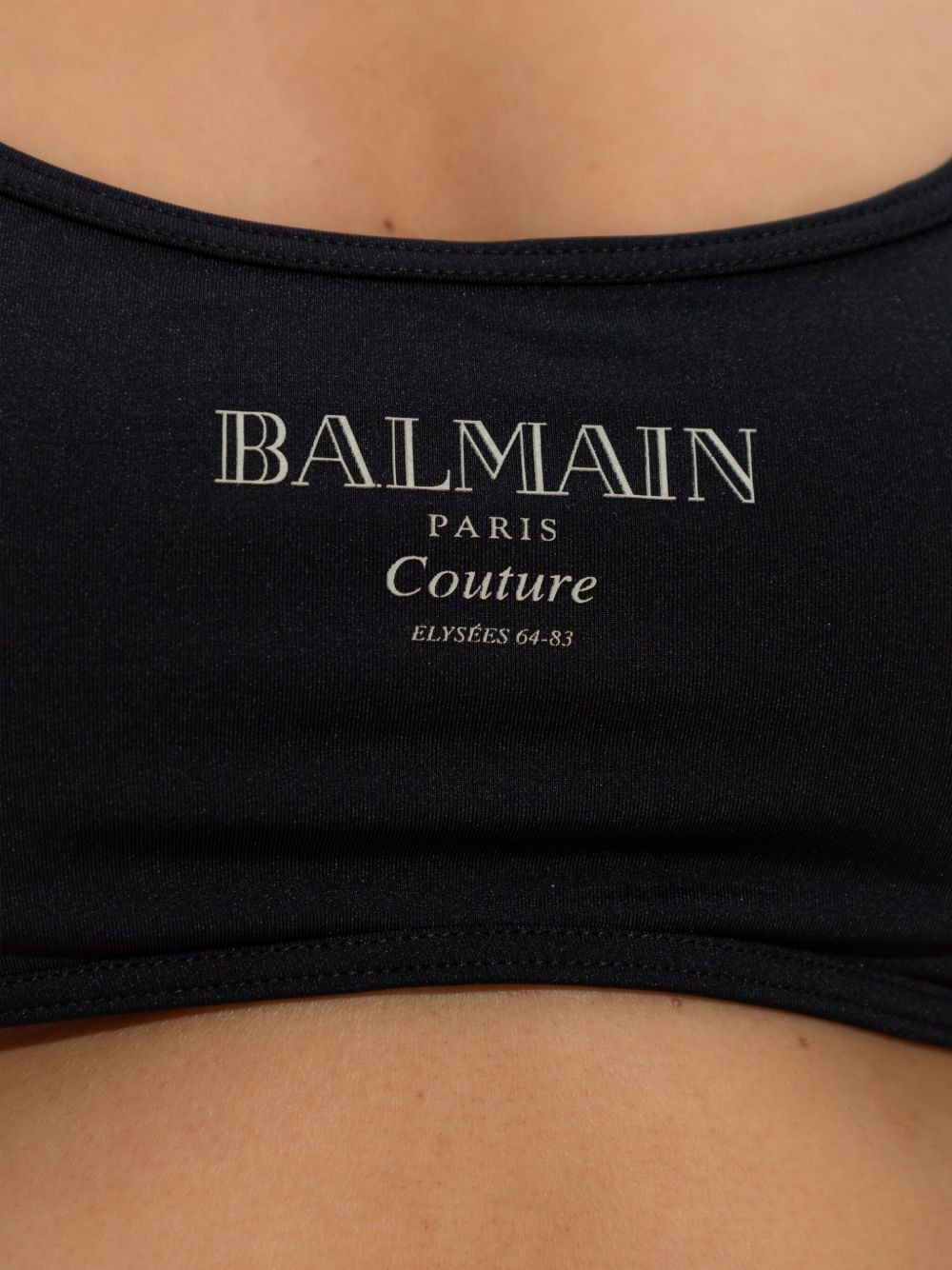 logo-print tie-side bikini - 5