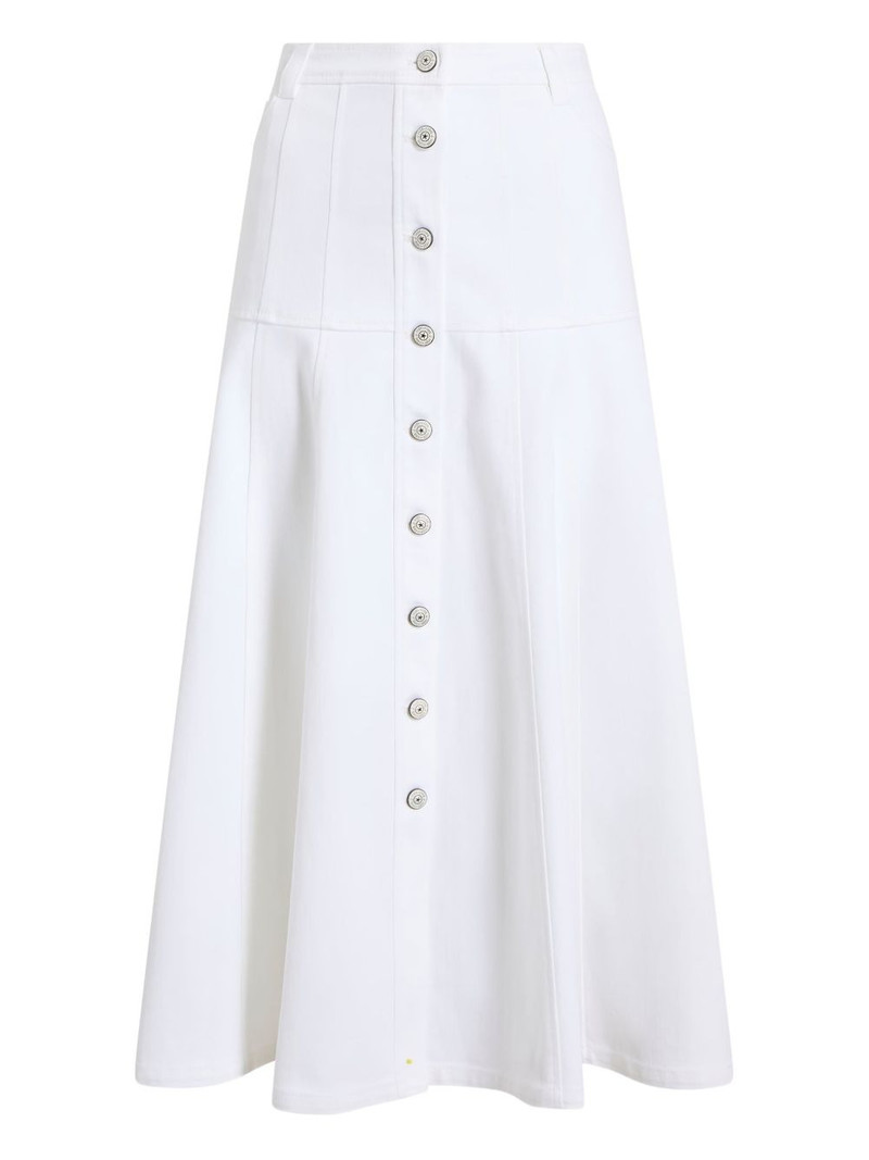 button-front pleated skirt 1