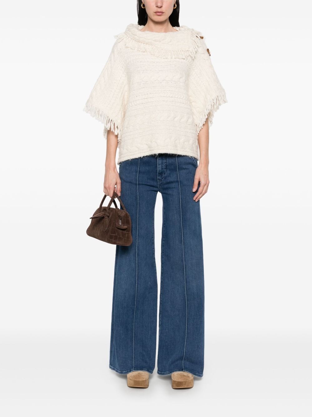 Blanche poncho - 2