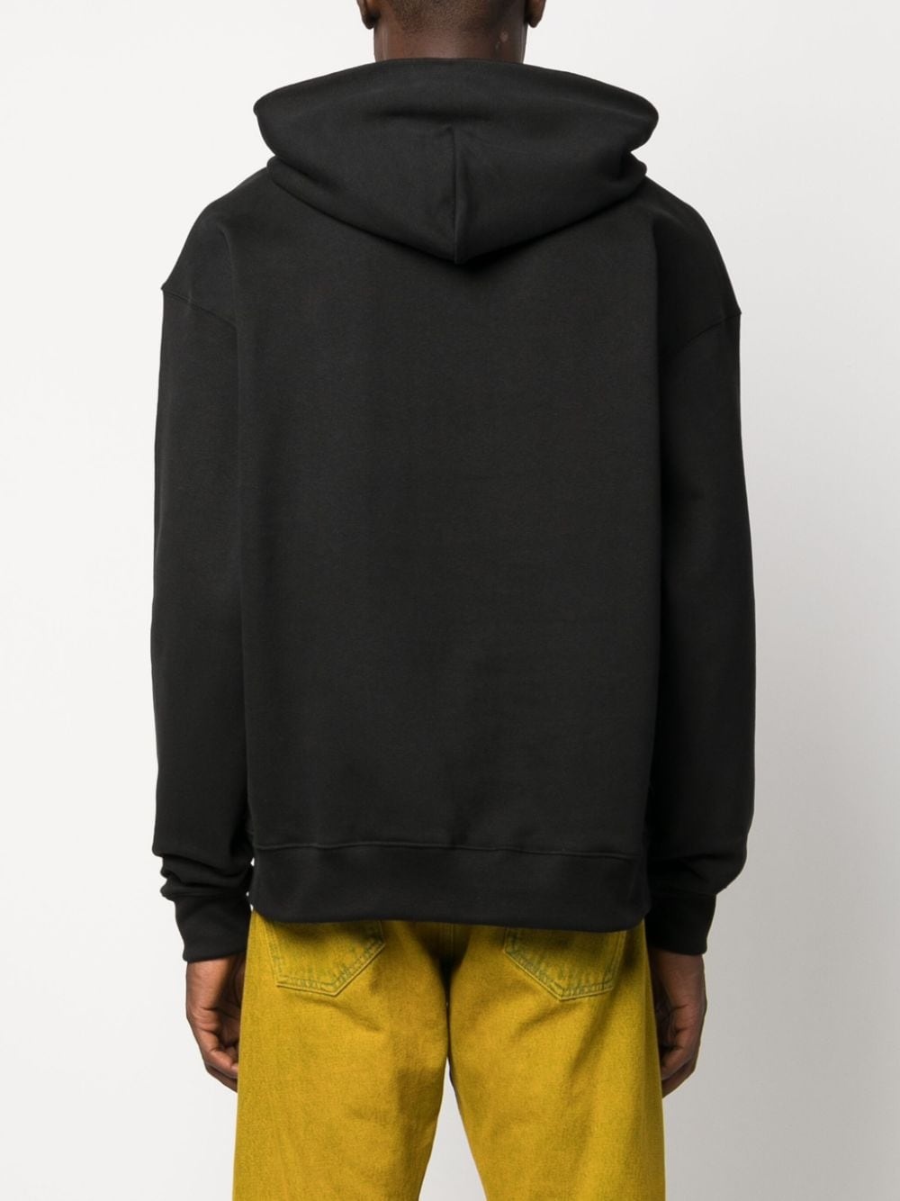 Target logo-embroidered stretch-cotton hoodie - 4