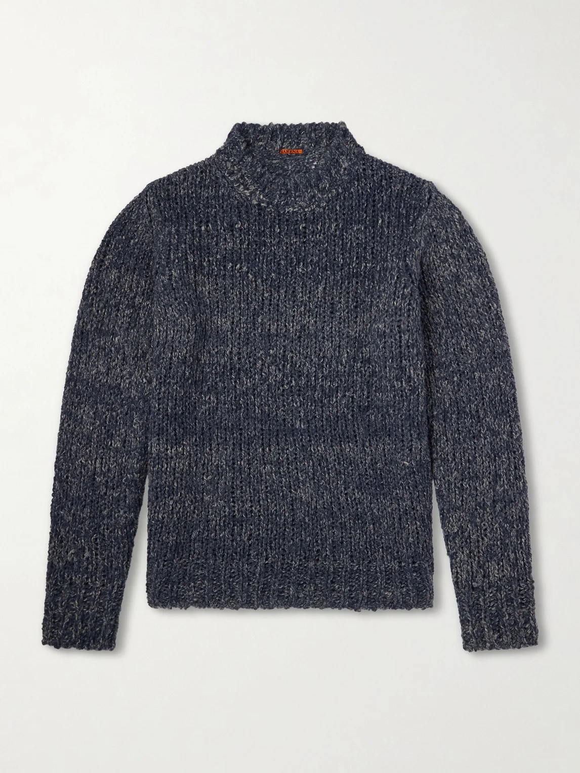 Alpaca, Wool and Linen-Blend Sweater - 1