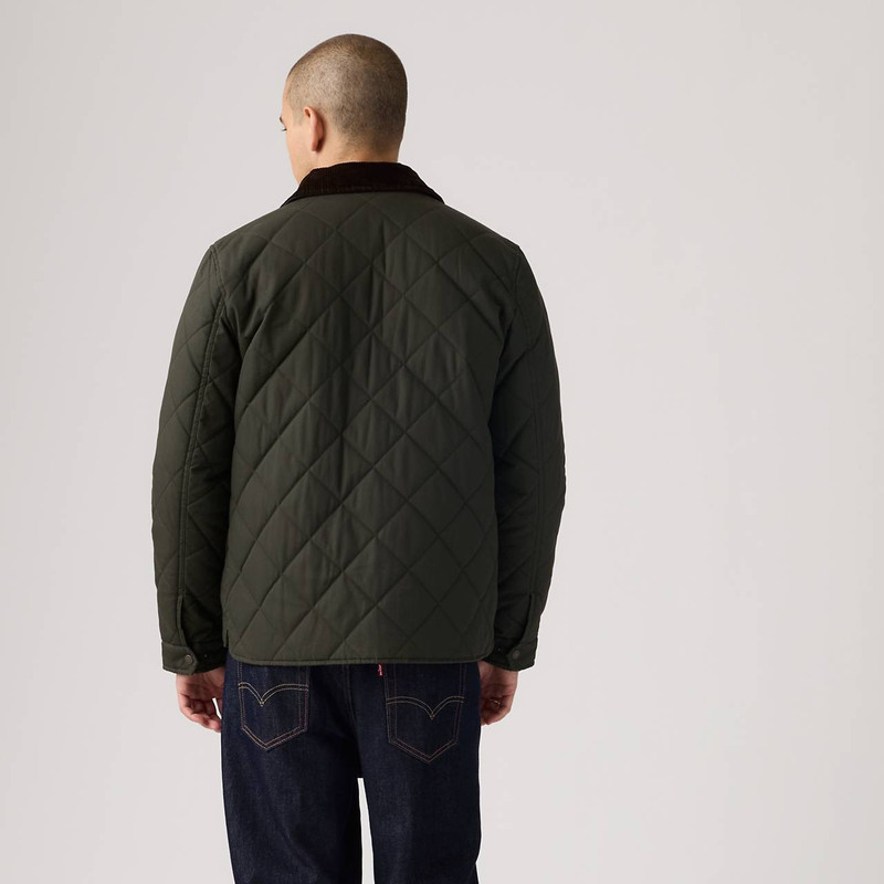 DIAMOND QUILTED JACKET 4